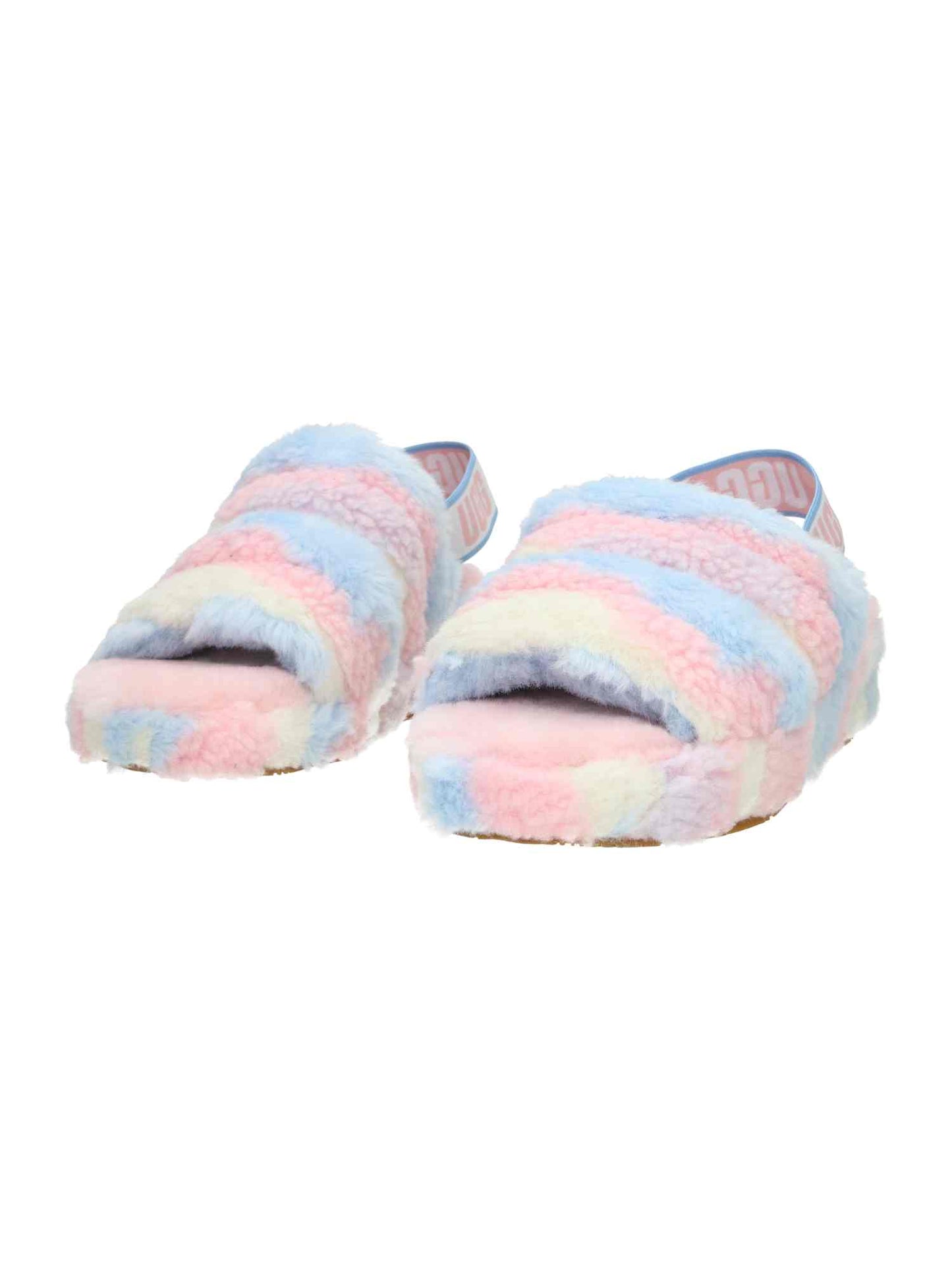 W Fluff Yeah Slide Cali Coll. pride stri | Bildmaterial bereitgestellt von SHOES.PLEASE.