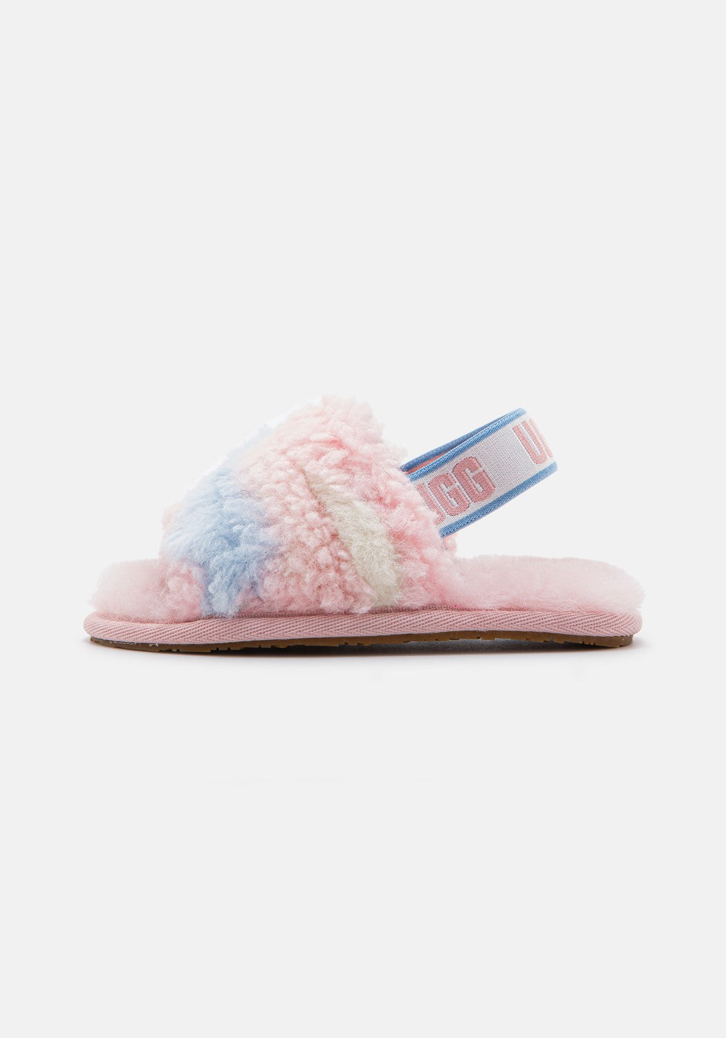 Kid´s Fluff Yeah Slide Cali Coll. pride dunkel | Bildmaterial bereitgestellt von SHOES.PLEASE.