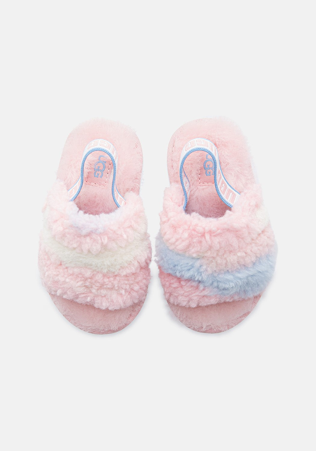 Kid´s Fluff Yeah Slide Cali Coll. pride dunkel | Bildmaterial bereitgestellt von SHOES.PLEASE.