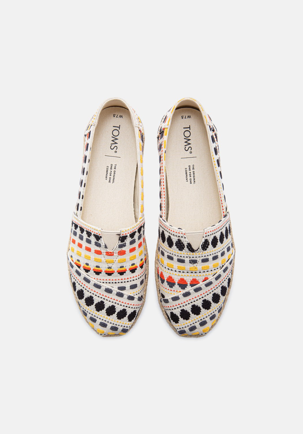 10016244 WM Woven natural multi global | Bildmaterial bereitgestellt von SHOES.PLEASE.