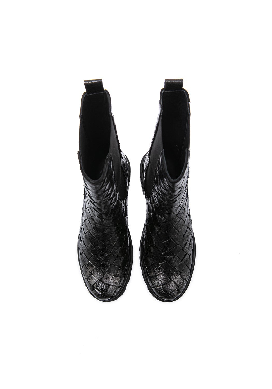 RSKate Boot braided gunmetal/blk | Bildmaterial bereitgestellt von SHOES.PLEASE.