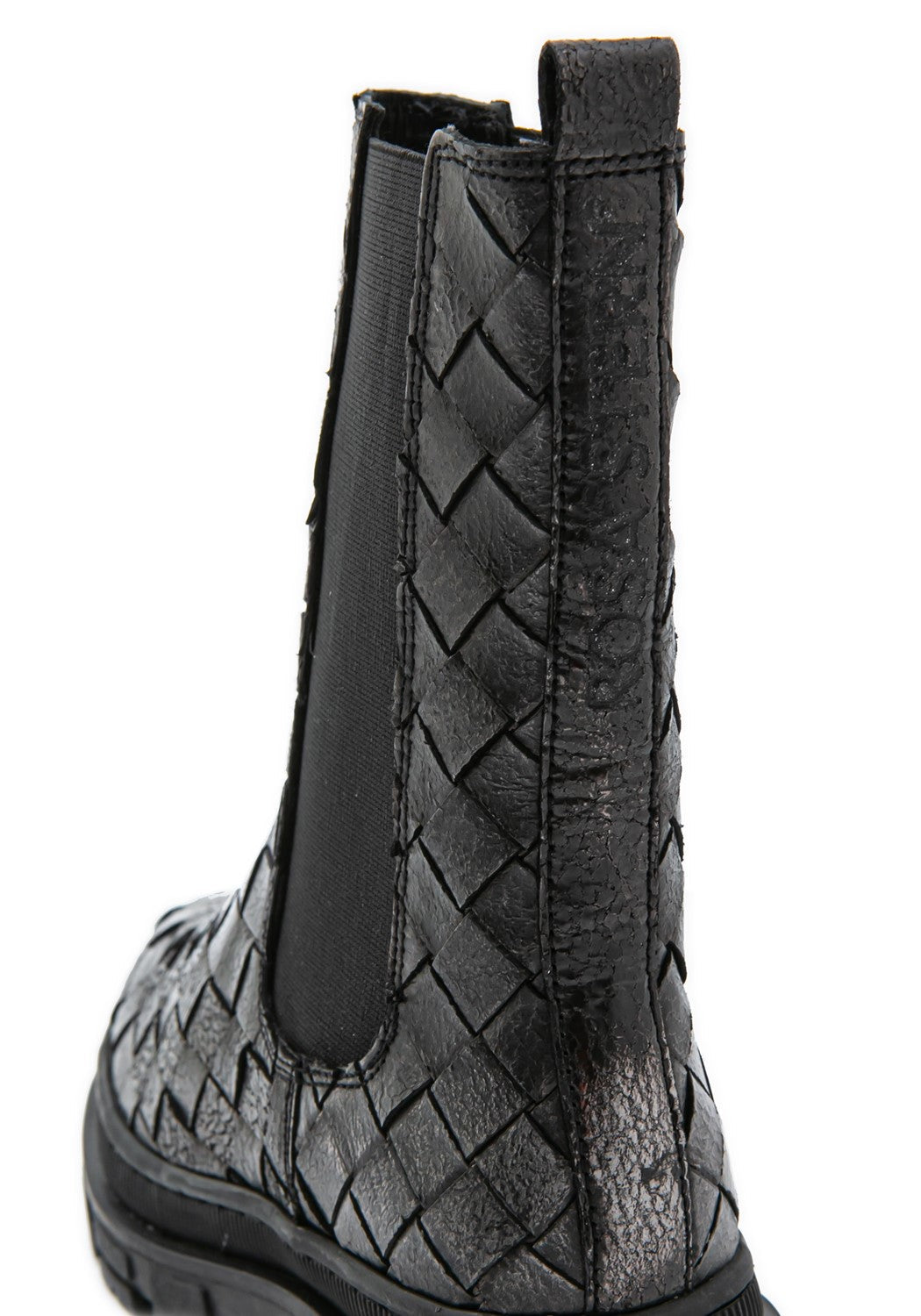 RSKate Boot braided gunmetal/blk | Bildmaterial bereitgestellt von SHOES.PLEASE.