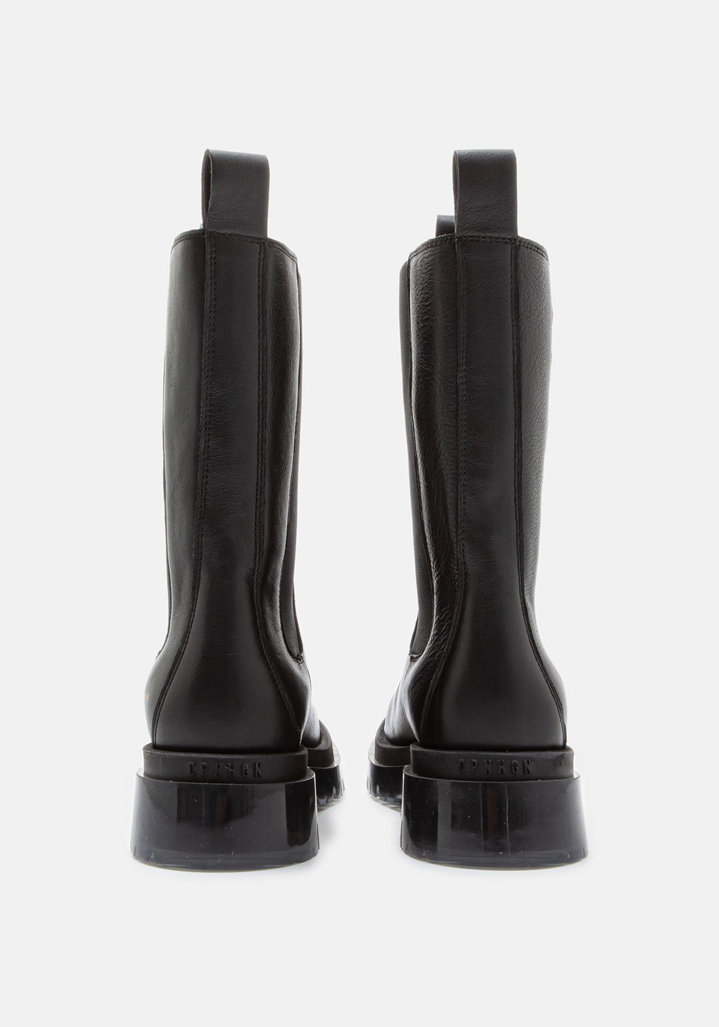 CPH1000 Vitello Chelsea High black/clear | Bildmaterial bereitgestellt von SHOES.PLEASE.