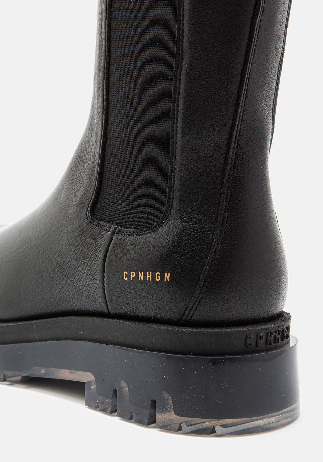 CPH1000 Vitello Chelsea High black/clear | Bildmaterial bereitgestellt von SHOES.PLEASE.