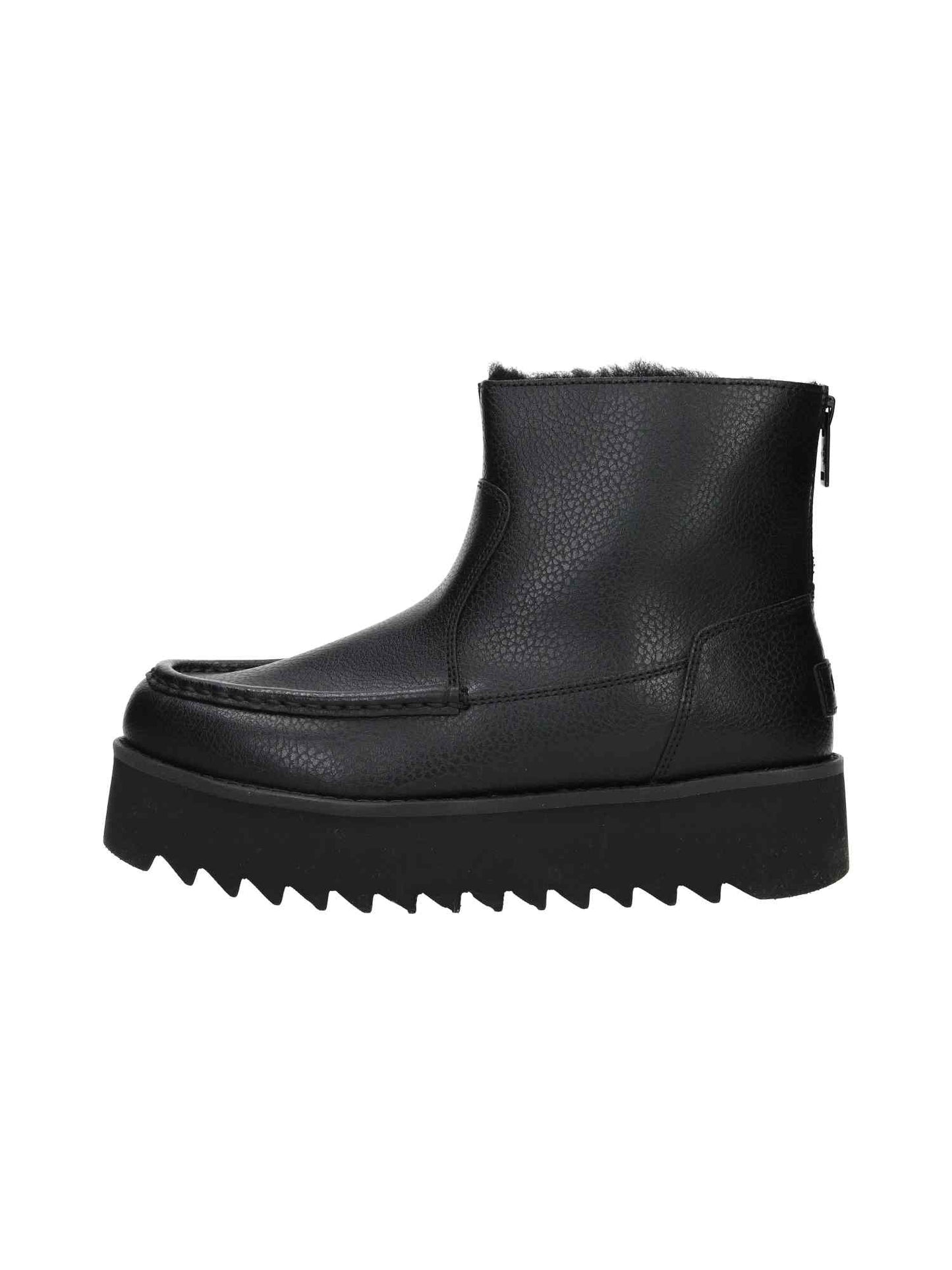 Classic Rising Heel Zip pebbled black | Bildmaterial bereitgestellt von SHOES.PLEASE.