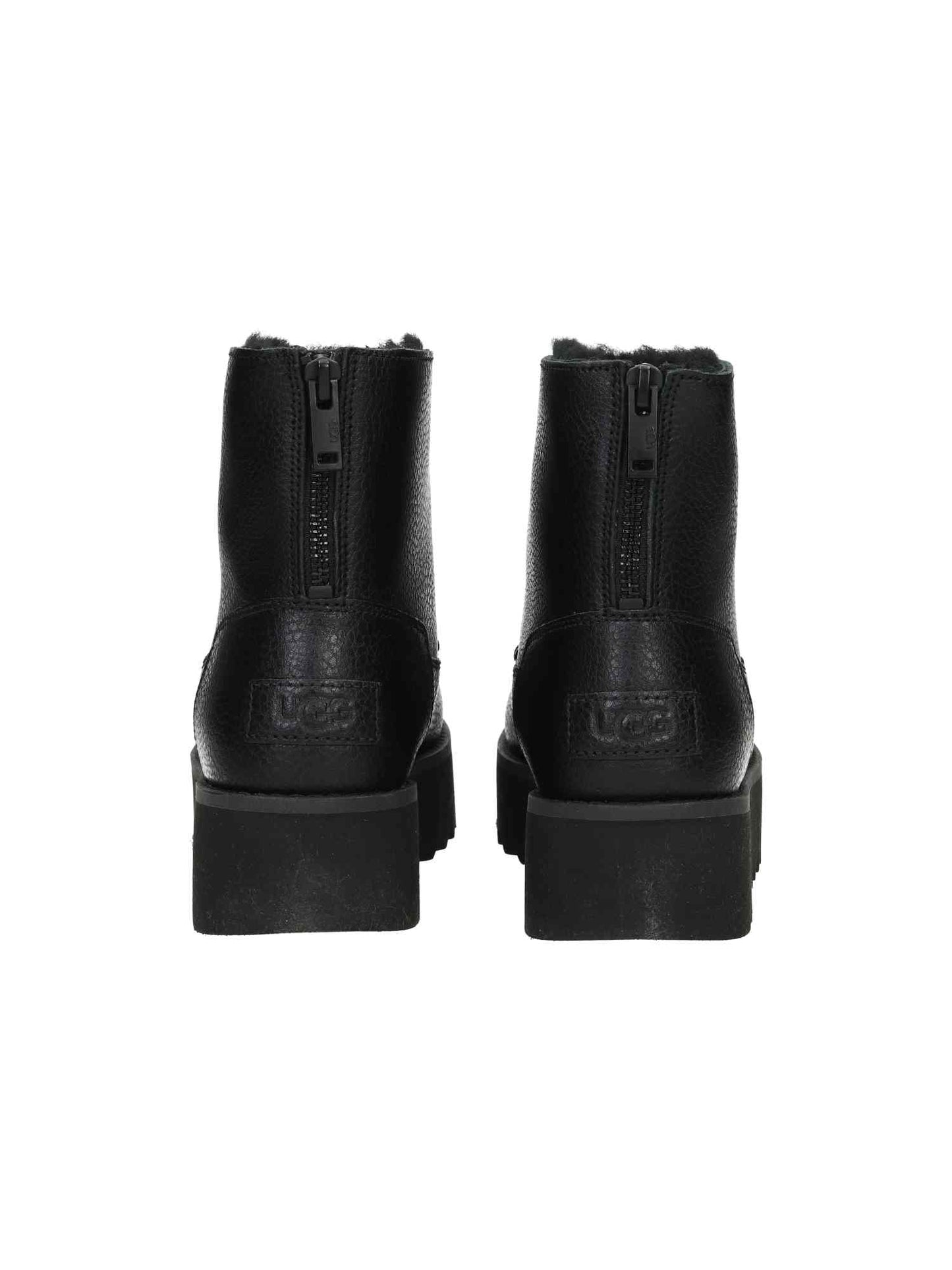 Classic Rising Heel Zip pebbled black | Bildmaterial bereitgestellt von SHOES.PLEASE.