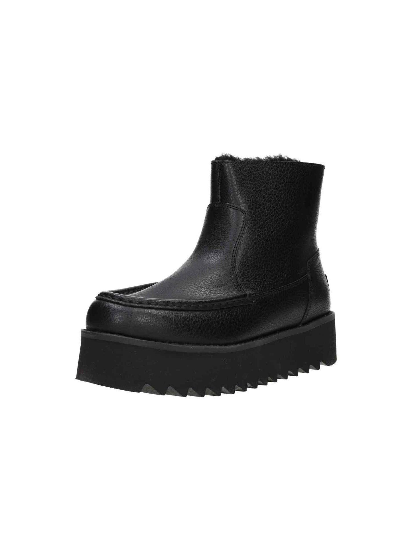 Classic Rising Heel Zip pebbled black | Bildmaterial bereitgestellt von SHOES.PLEASE.