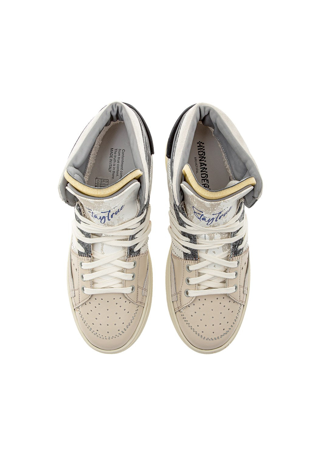 THE CAGE DUAL M bone white/black | Bildmaterial bereitgestellt von SHOES.PLEASE.