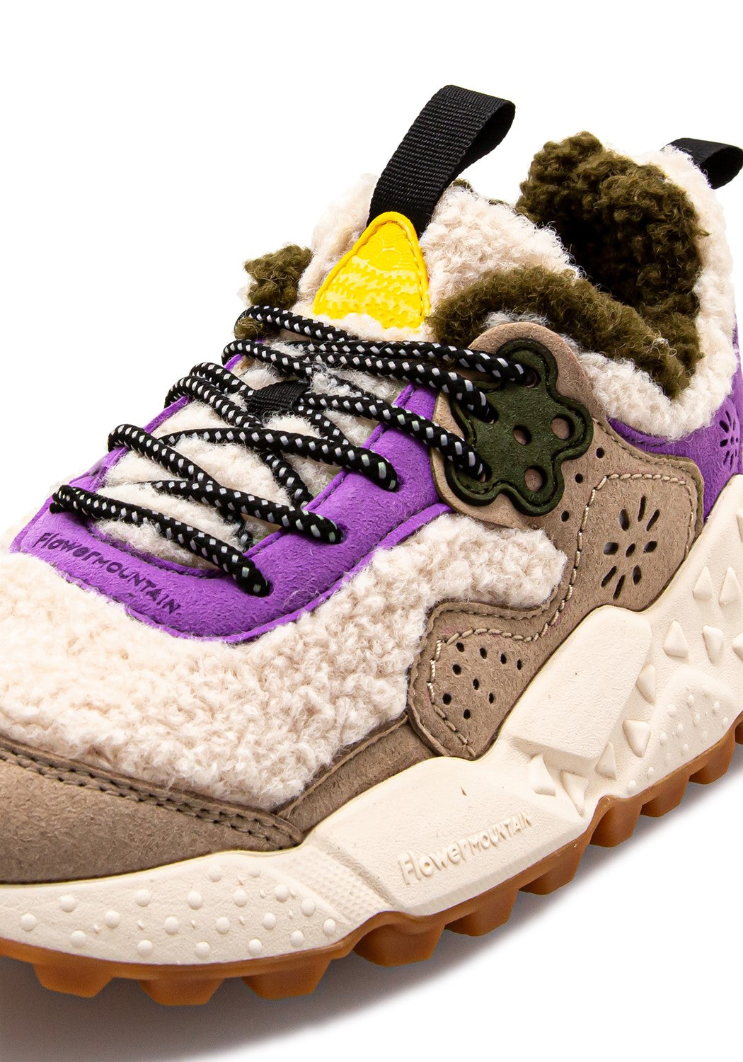 Kotetsu Women Suede/Shearling beige/viol | Bildmaterial bereitgestellt von SHOES.PLEASE.