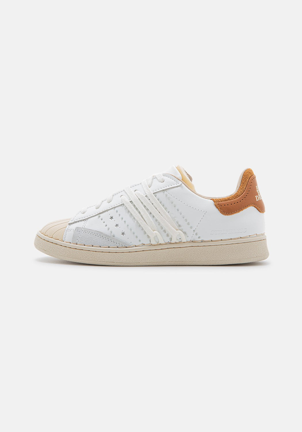 Stripeless Ultimate Atari white/cognac | Bildmaterial bereitgestellt von SHOES.PLEASE.