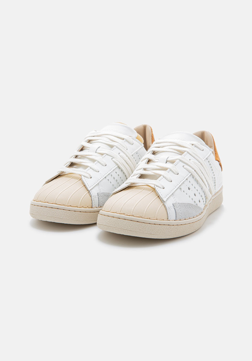 Stripeless Ultimate Atari white/cognac | Bildmaterial bereitgestellt von SHOES.PLEASE.