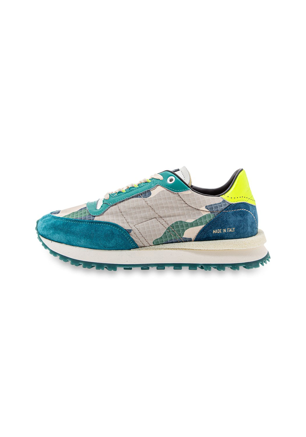 TENKEI Slip On pine/blue camo | Bildmaterial bereitgestellt von SHOES.PLEASE.