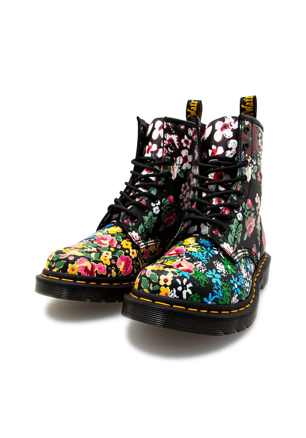 1460 Pascal white/black Floral Mash Up | Bildmaterial bereitgestellt von SHOES.PLEASE.