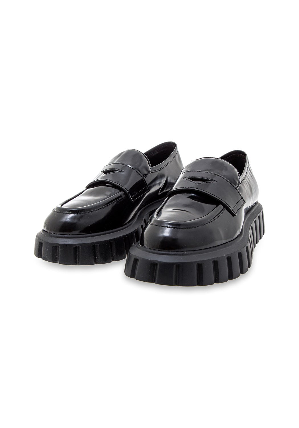 Grenelle Mok Brushed Leather black | Bildmaterial bereitgestellt von SHOES.PLEASE.