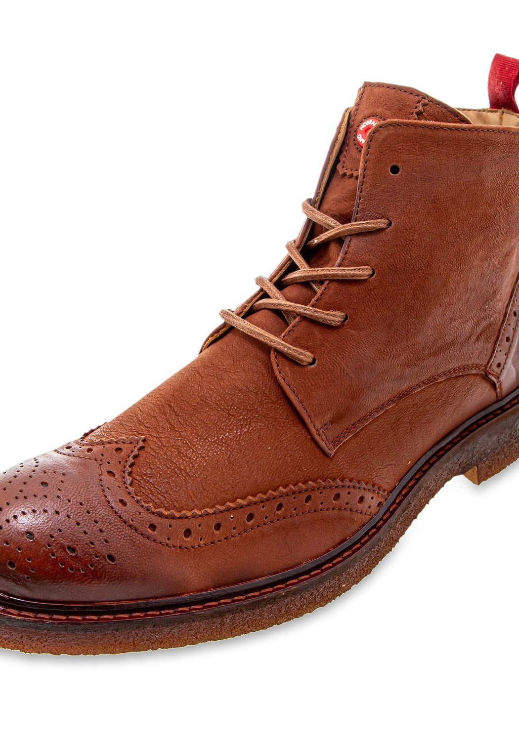 NOBRAND Schnürstiefelette Ecletic braun brown | Bildmaterial bereitgestellt von SHOES.PLEASE.