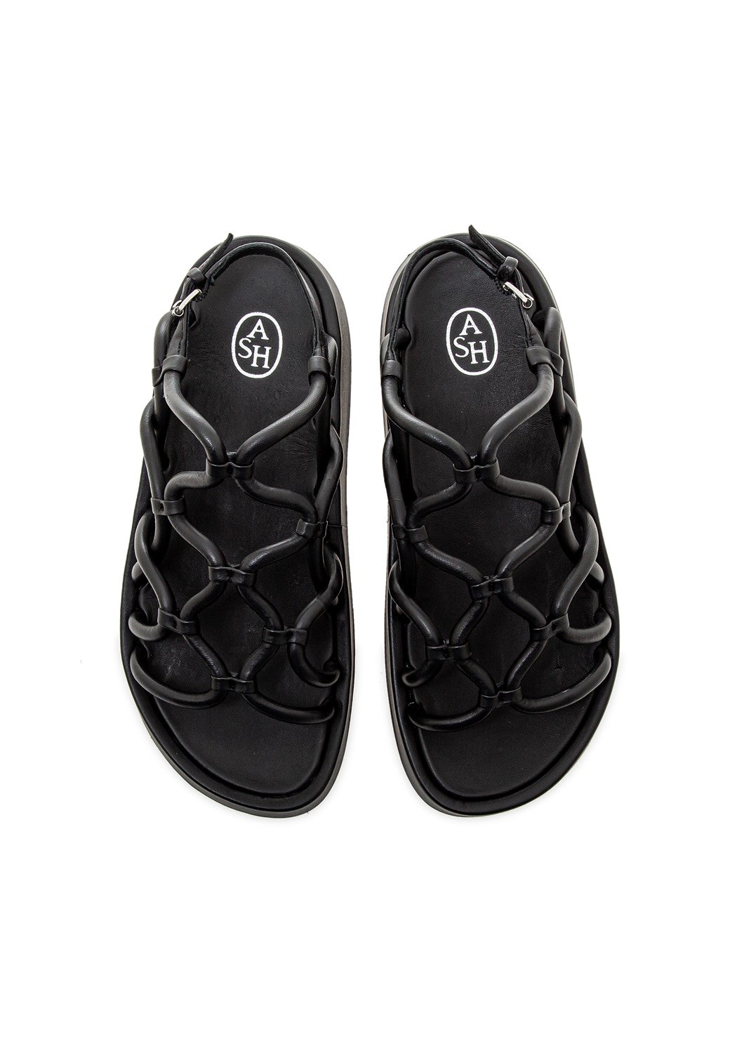 Venus 01 Combo A Nappa Foulard black | Bildmaterial bereitgestellt von SHOES.PLEASE.