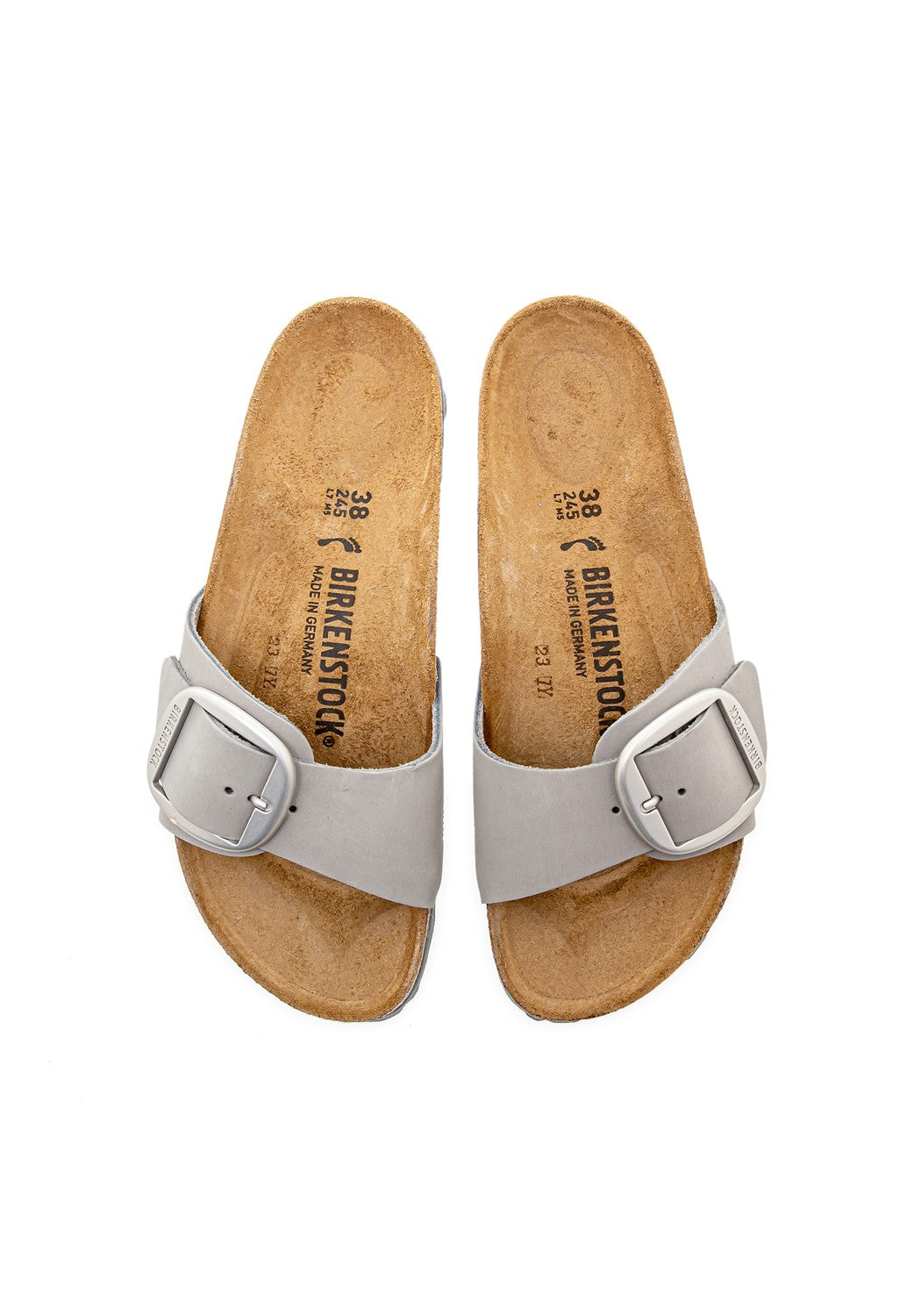 Madrid Big Buckle NU dove grey | Bildmaterial bereitgestellt von SHOES.PLEASE.