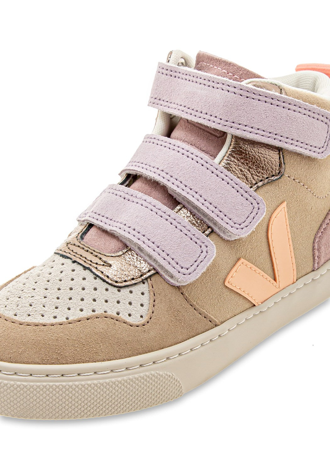 Small V-10 M Suede multi/almond/peach | Bildmaterial bereitgestellt von SHOES.PLEASE.