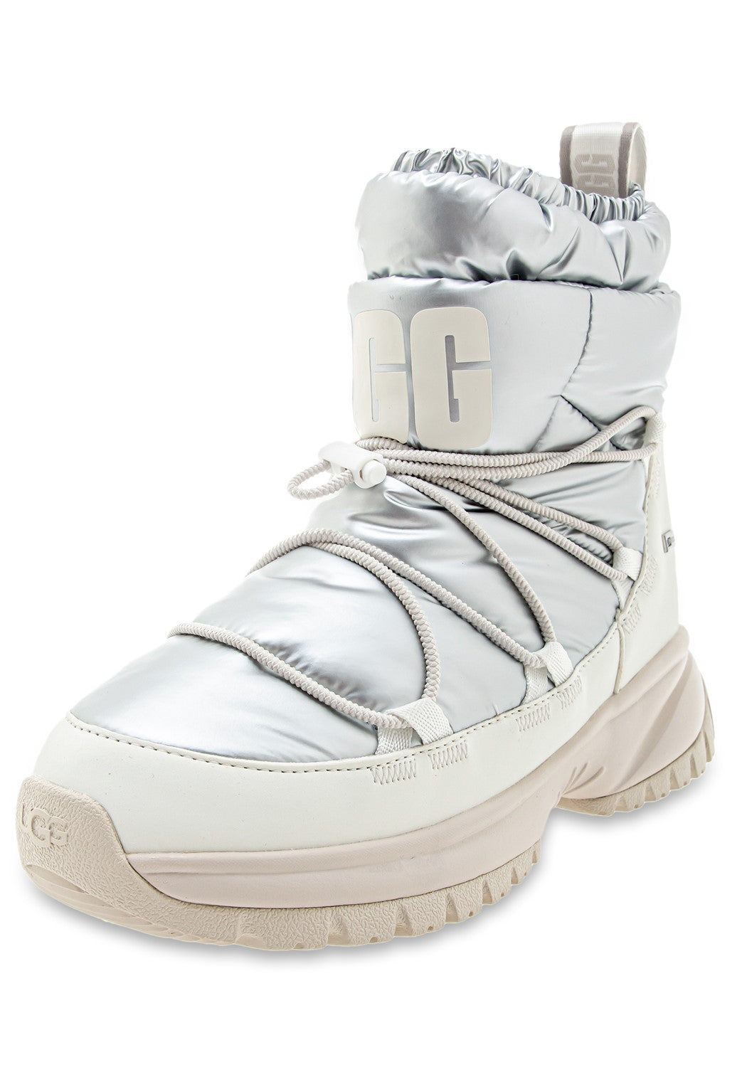 W Yose Puffer Mid brushed silver | Bildmaterial bereitgestellt von SHOES.PLEASE.