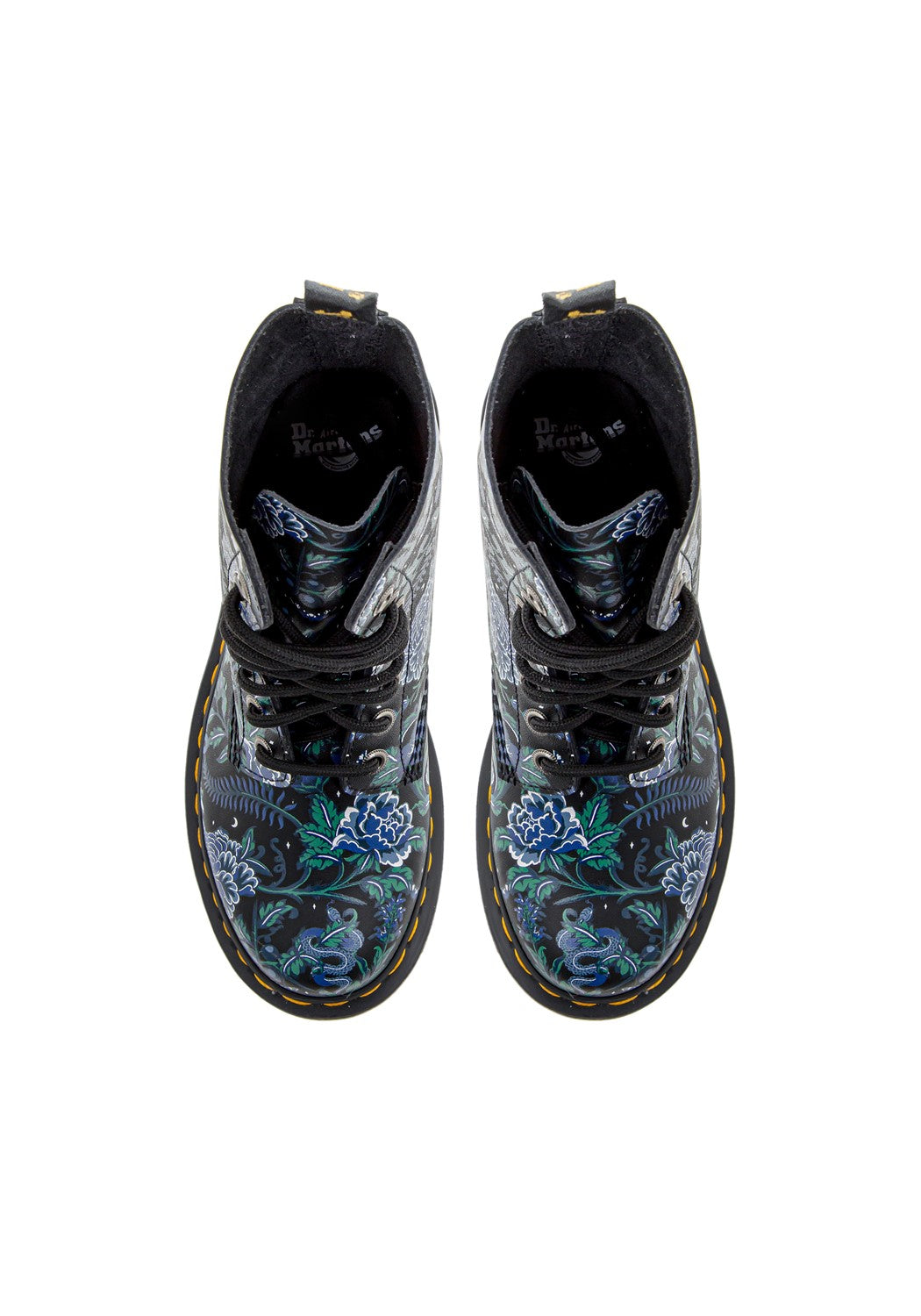 1460 Pascal Black Mystic Gard BH floral | Bildmaterial bereitgestellt von SHOES.PLEASE.