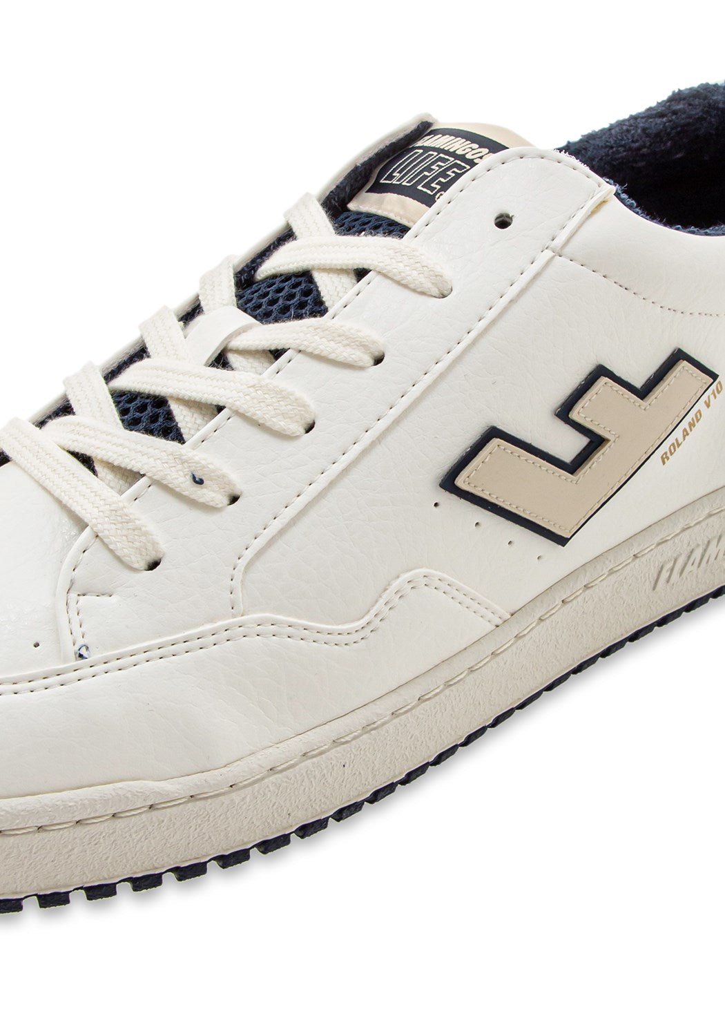 Roland V.10 white gesso navy | Bildmaterial bereitgestellt von SHOES.PLEASE.
