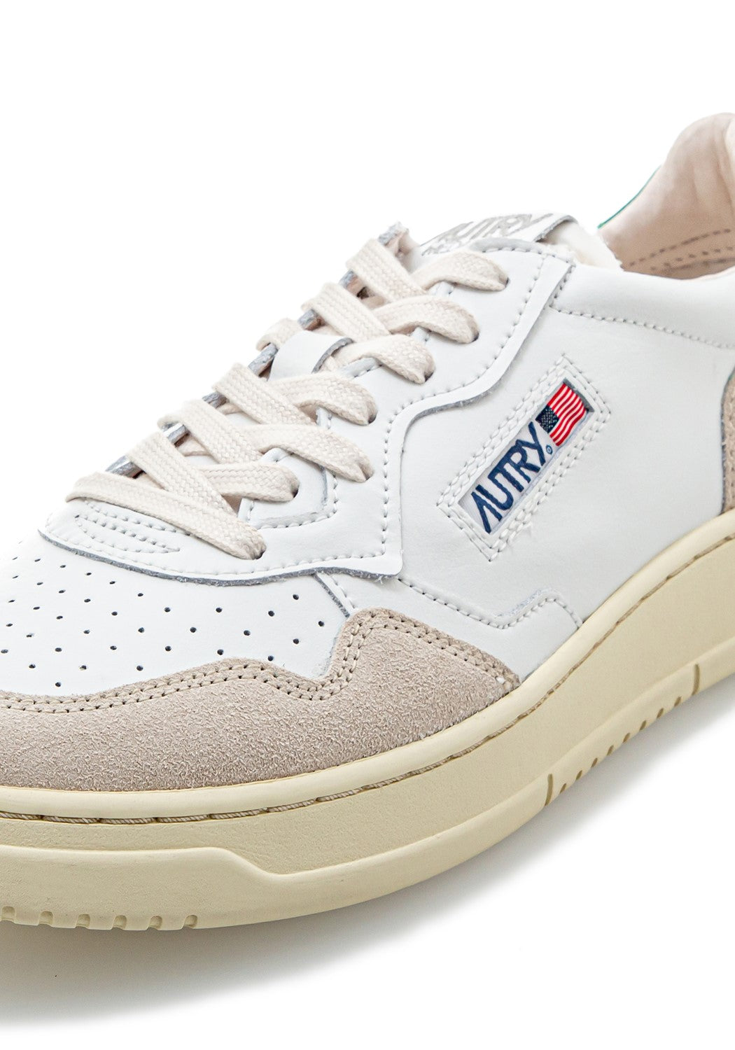 Autry 01 Low Men Leather/Suede wht/am | Bildmaterial bereitgestellt von SHOES.PLEASE.