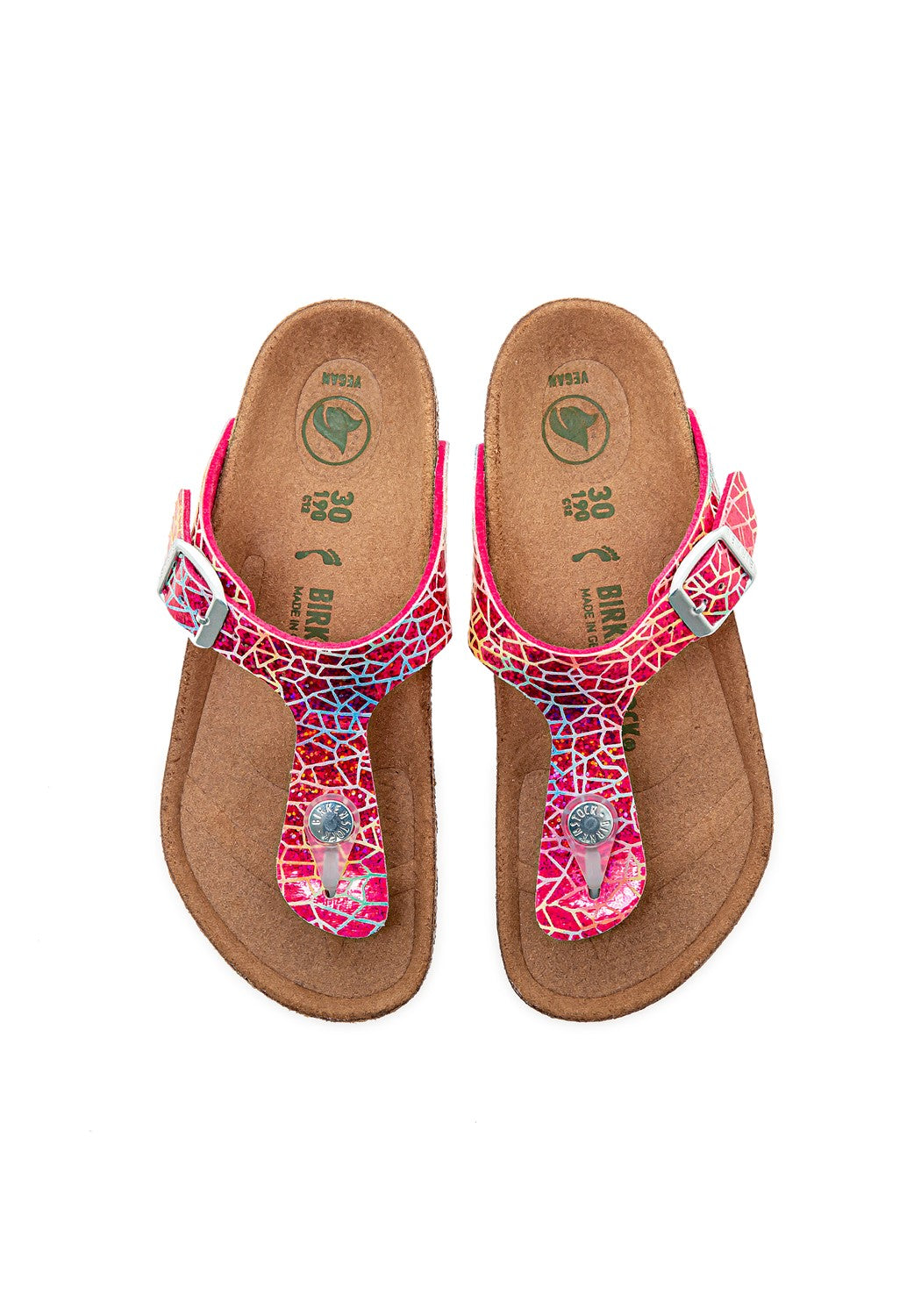 Gizeh Kids MF Flashy Hologram pink VEG | Bildmaterial bereitgestellt von SHOES.PLEASE.
