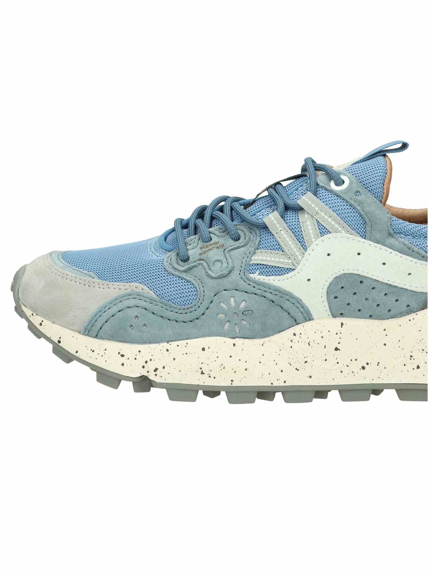 Yamano 3 M Suede/Knitted Mesh Azure-Li | Bildmaterial bereitgestellt von SHOES.PLEASE.