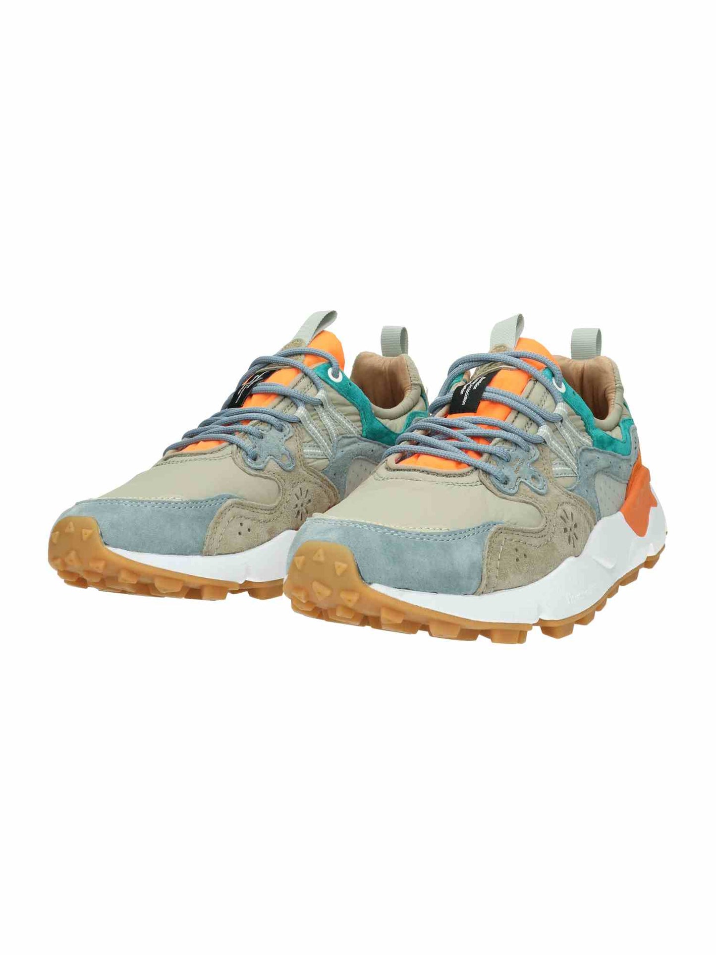 Yamano 3 M Suede/Nylon Taupe-Light Azu | Bildmaterial bereitgestellt von SHOES.PLEASE.
