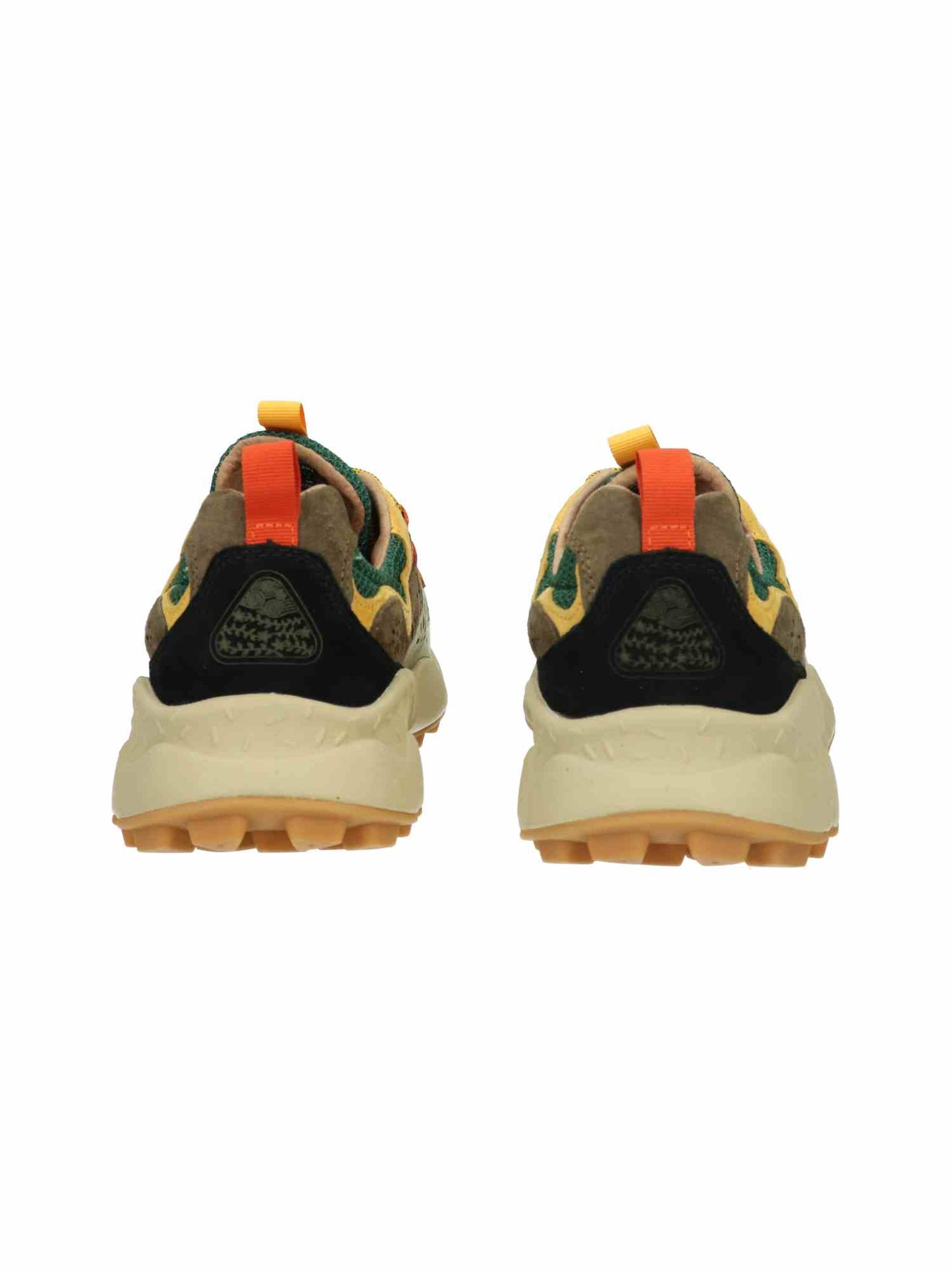 Yamano 3 Uni Suede/Nylon Taupe-Green-Ocr | Bildmaterial bereitgestellt von SHOES.PLEASE.