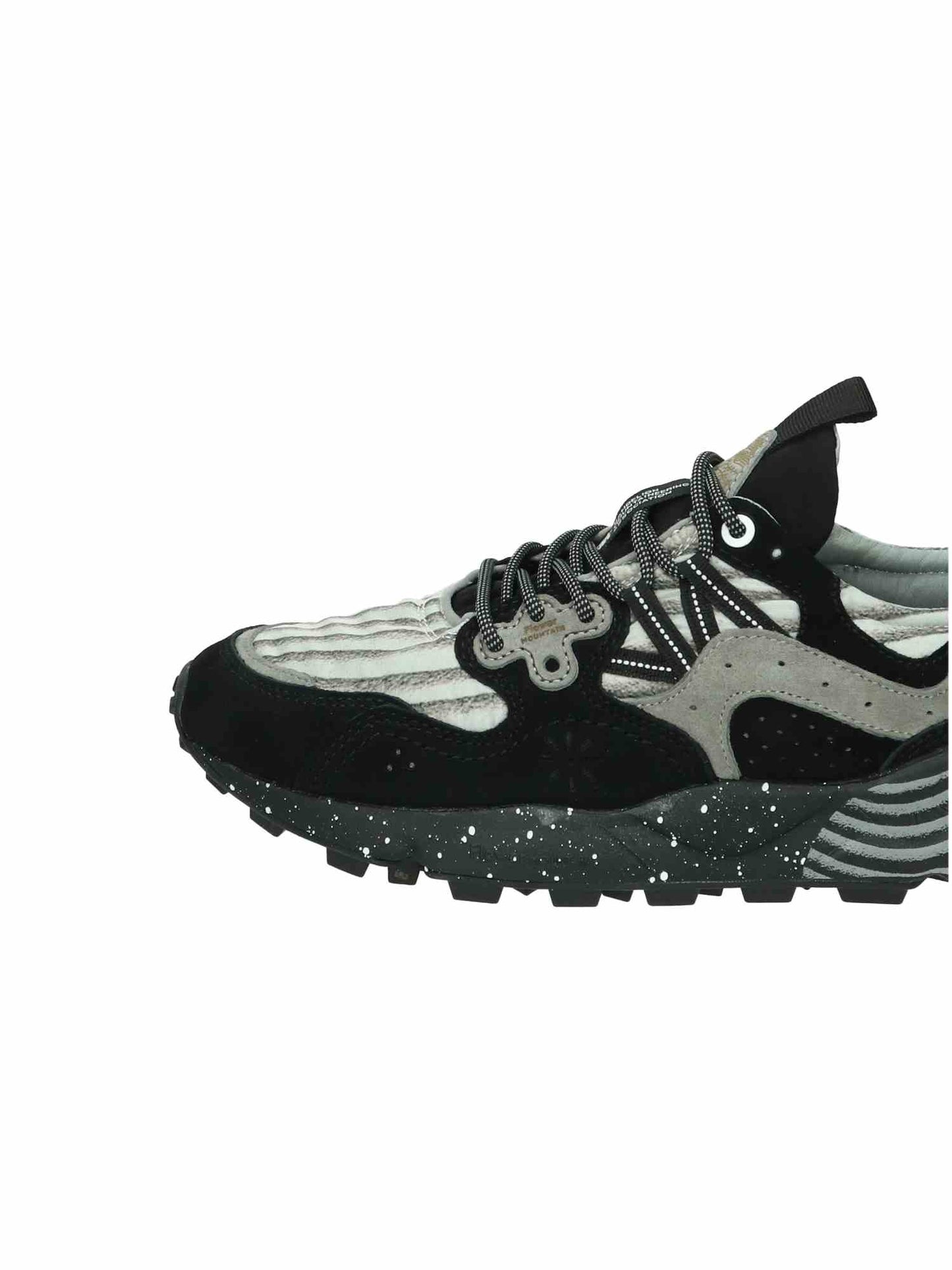 Yamano 3 M Suede/Nylon Zen Print Black | Bildmaterial bereitgestellt von SHOES.PLEASE.