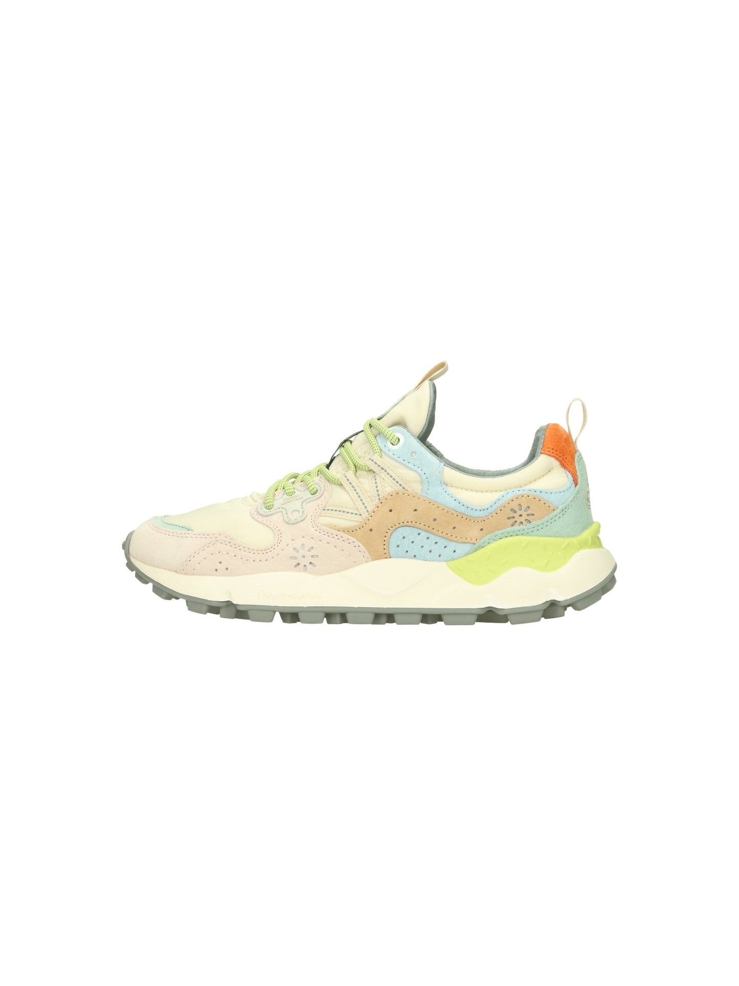 Yamano 3 Wmn Suede/Nylon Pink-Beige | Bildmaterial bereitgestellt von SHOES.PLEASE.