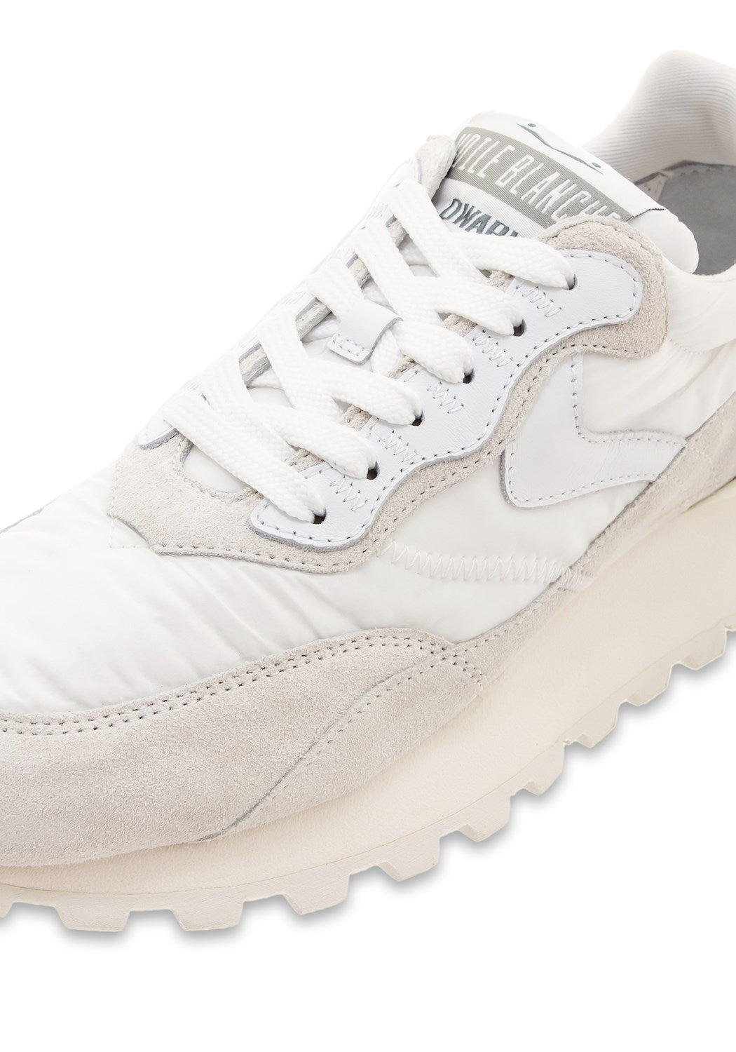 Qwark Hype Woman Suede/Nylon White | Bildmaterial bereitgestellt von SHOES.PLEASE.