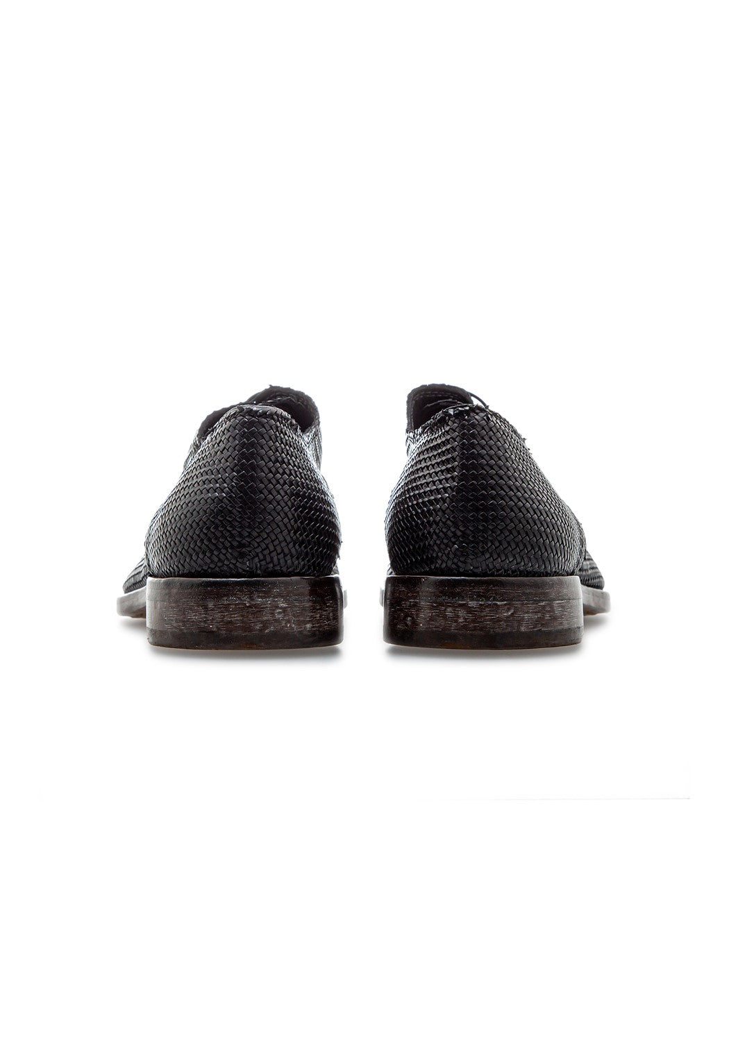 Allacciata Uomo Intreccio Micro 2 nero | Bildmaterial bereitgestellt von SHOES.PLEASE.