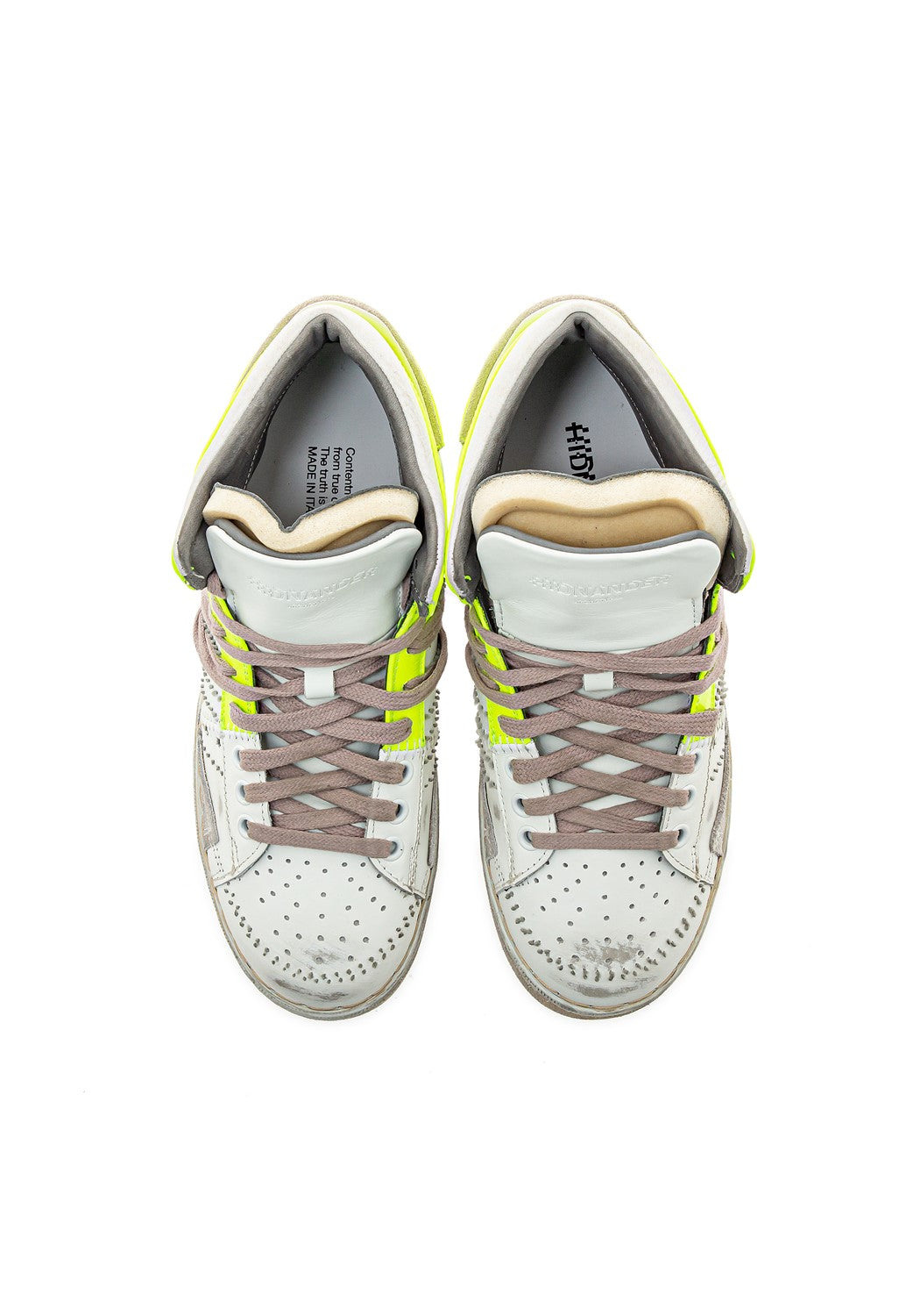The Cage white/flou yellow | Bildmaterial bereitgestellt von SHOES.PLEASE.