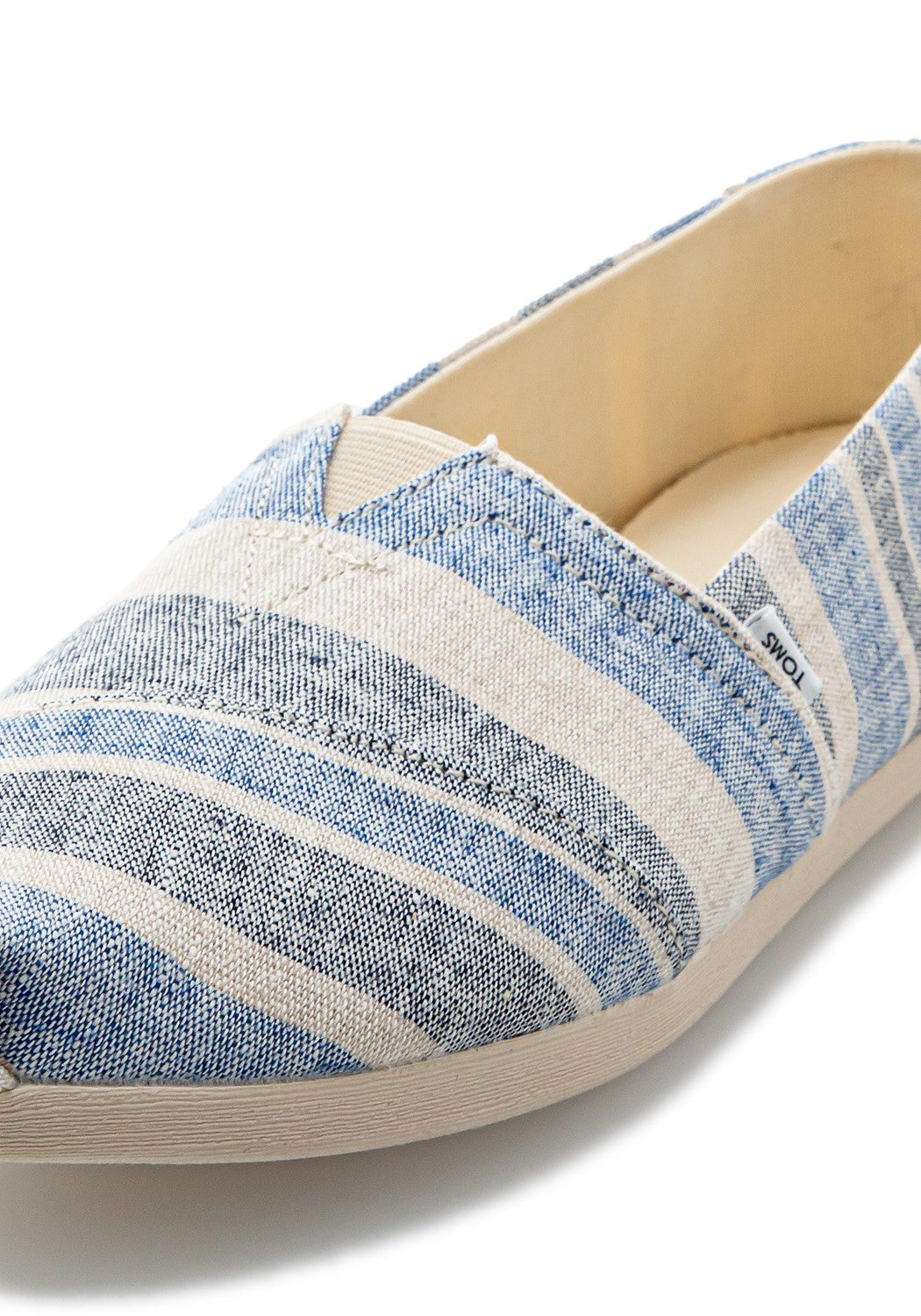 10017804 WM Alpargata Wide Stripe blue | Bildmaterial bereitgestellt von SHOES.PLEASE.