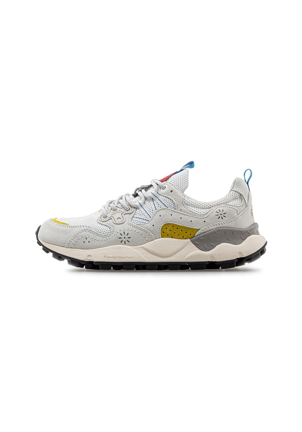 Yamano 3 Man mesh Nylon Suede white | Bildmaterial bereitgestellt von SHOES.PLEASE.