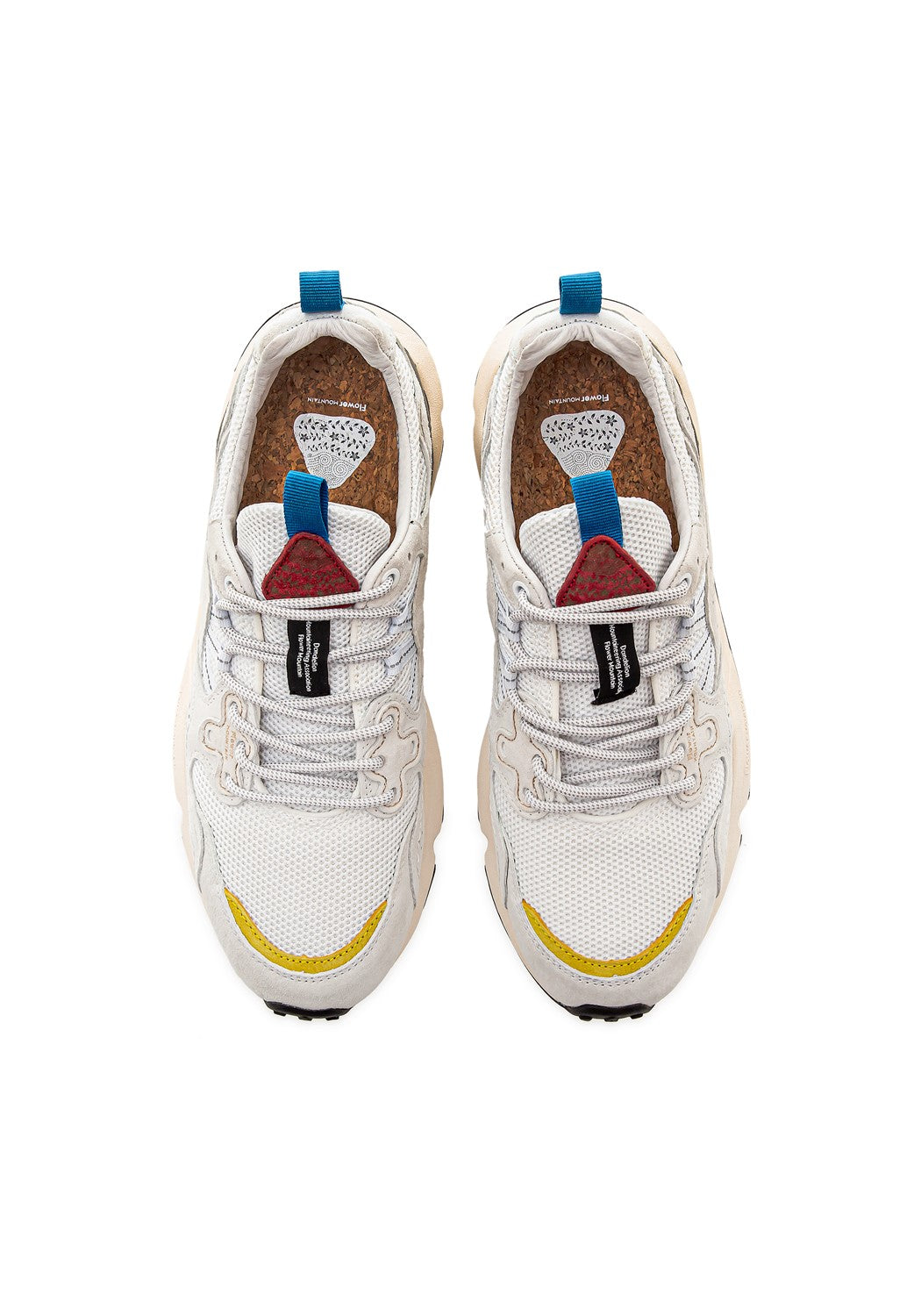 Yamano 3 Man mesh Nylon Suede white | Bildmaterial bereitgestellt von SHOES.PLEASE.