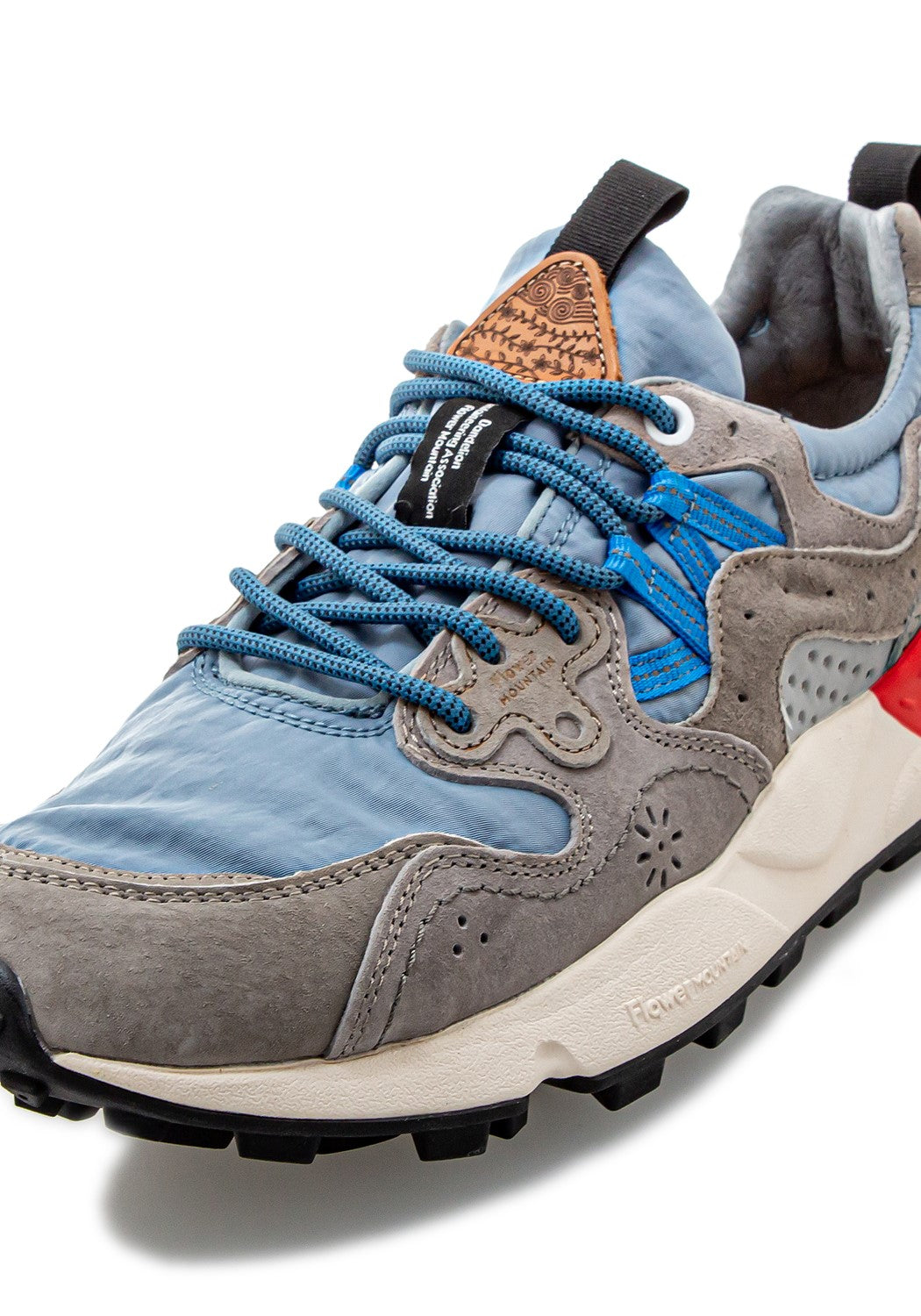 Yamano 3 Man Nylon Suede grey/blue | Bildmaterial bereitgestellt von SHOES.PLEASE.