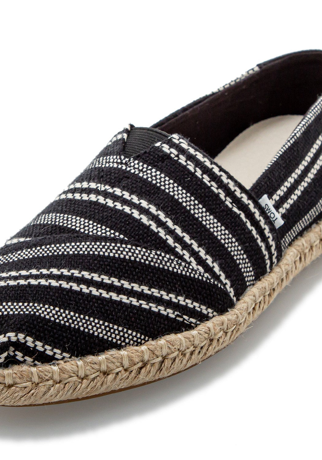 10017852 WM Alpargata Rope Stripe black | Bildmaterial bereitgestellt von SHOES.PLEASE.