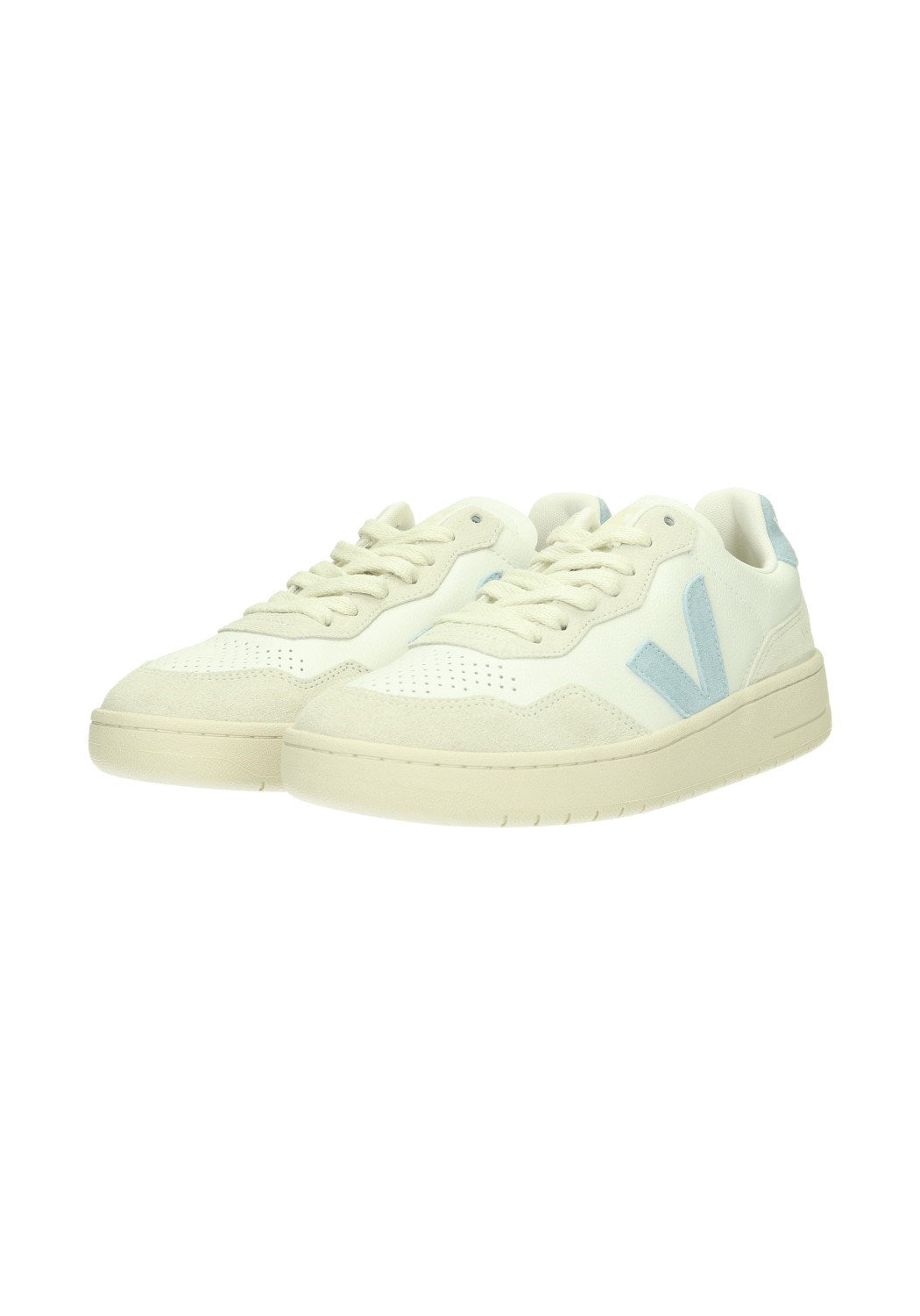 V-90 O.T. Leather extra-white/steel | Bildmaterial bereitgestellt von SHOES.PLEASE.