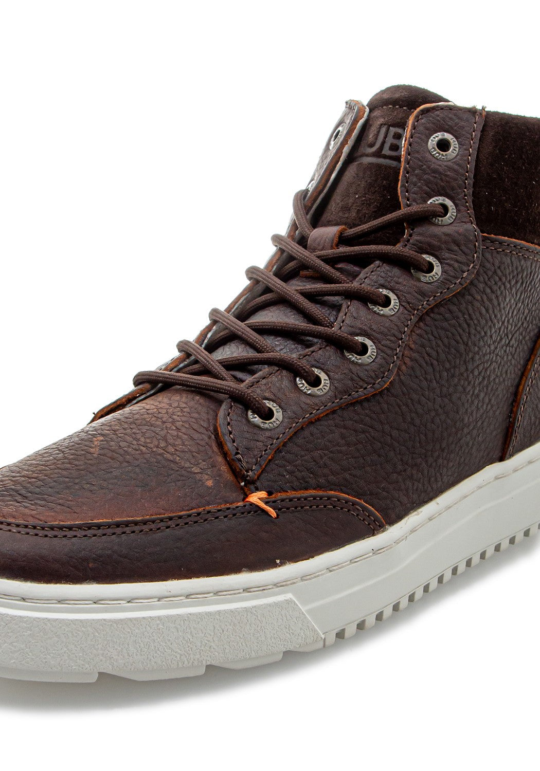 DUNDEE L52 LEATHER/SUEDE drk brw/of wht | Bildmaterial bereitgestellt von SHOES.PLEASE.