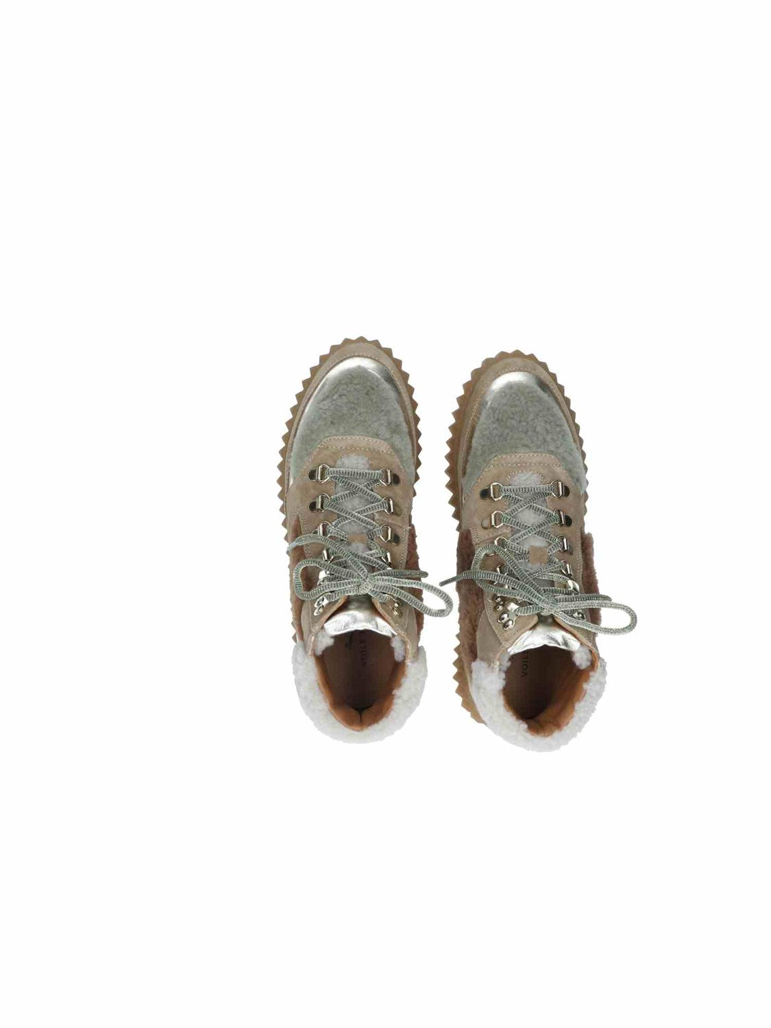 Eva Hike Suede/Met.Goat/Sh l.br-sg-brown | Bildmaterial bereitgestellt von SHOES.PLEASE.