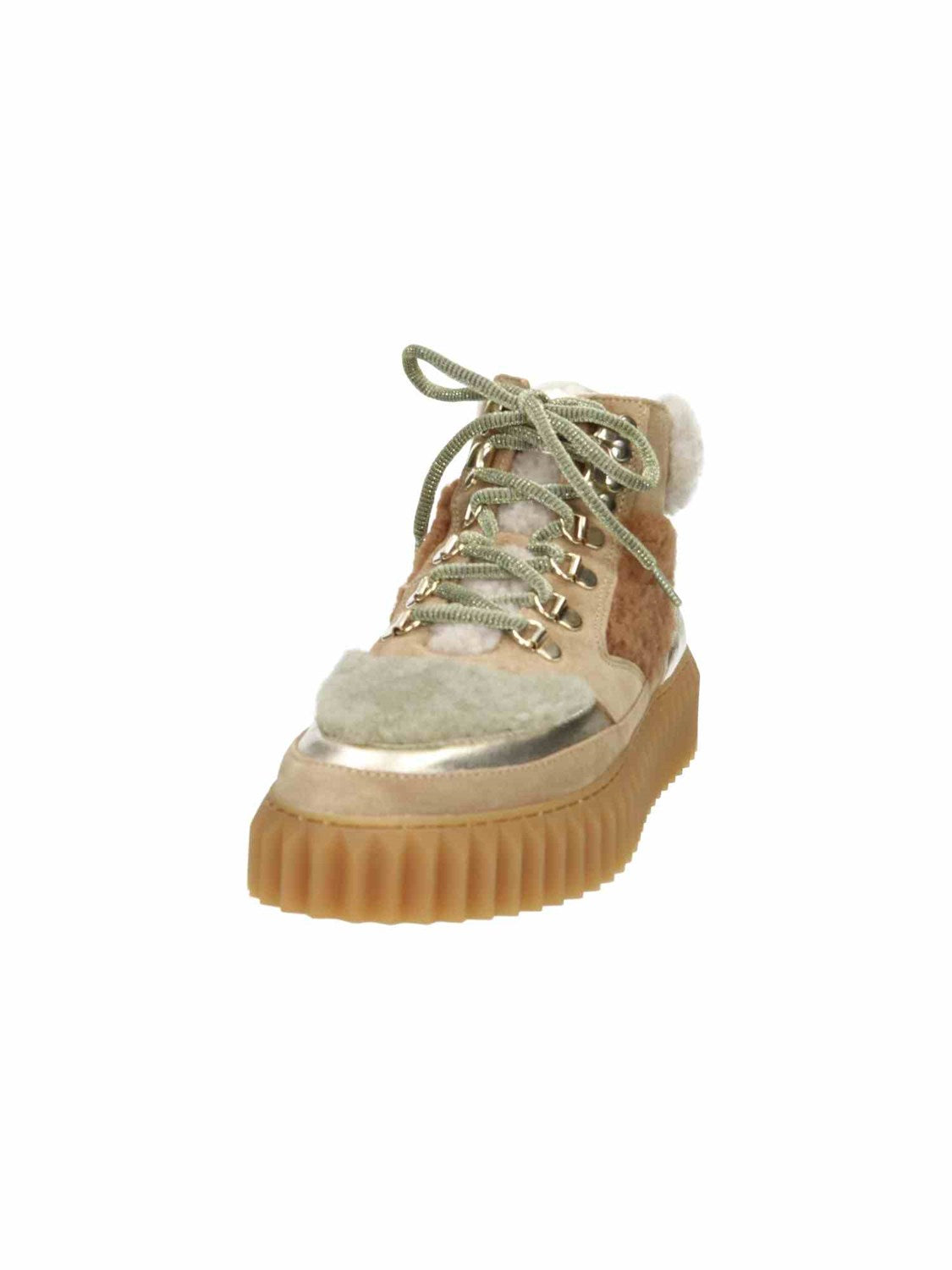 Eva Hike Suede/Met.Goat/Sh l.br-sg-brown | Bildmaterial bereitgestellt von SHOES.PLEASE.