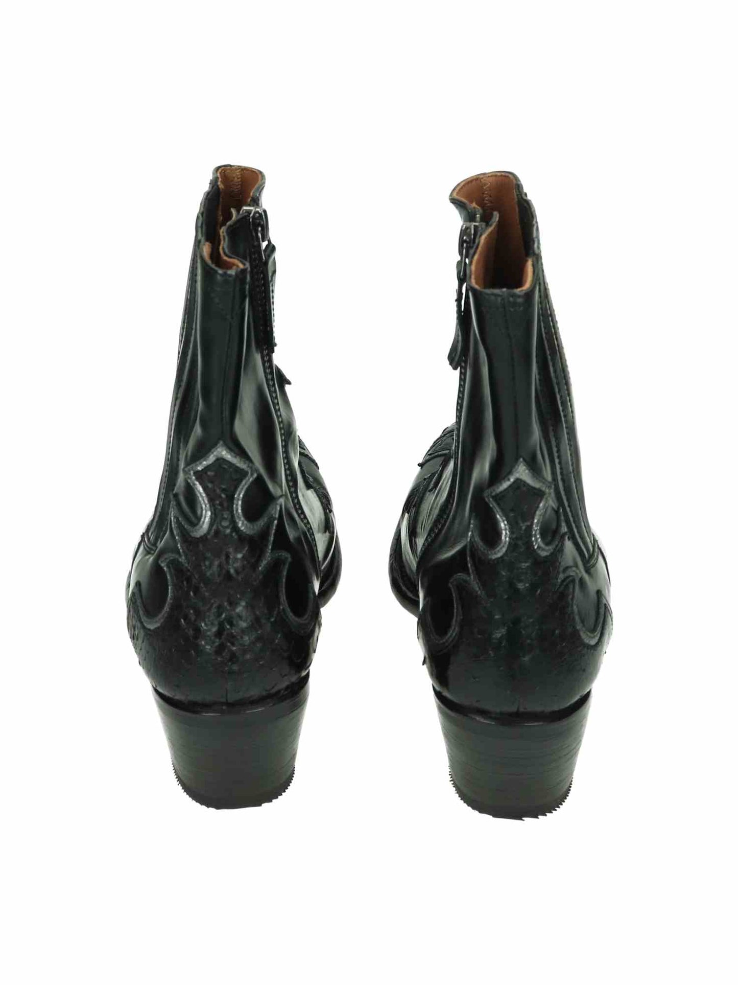 242W44008D1 Snake washed black | Bildmaterial bereitgestellt von SHOES.PLEASE.