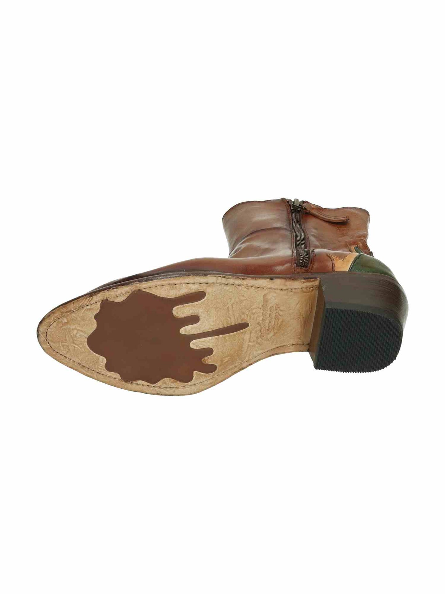242W44004D2 Spoleto Posit washed marrone | Bildmaterial bereitgestellt von SHOES.PLEASE.