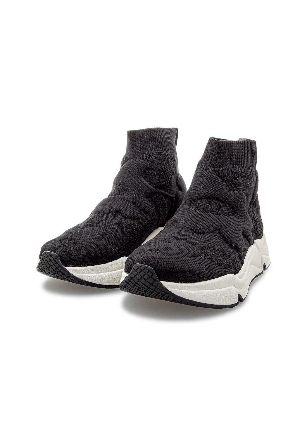MISSFLOWER02 RECYCLED FLOWER KNIT black | Bildmaterial bereitgestellt von SHOES.PLEASE.