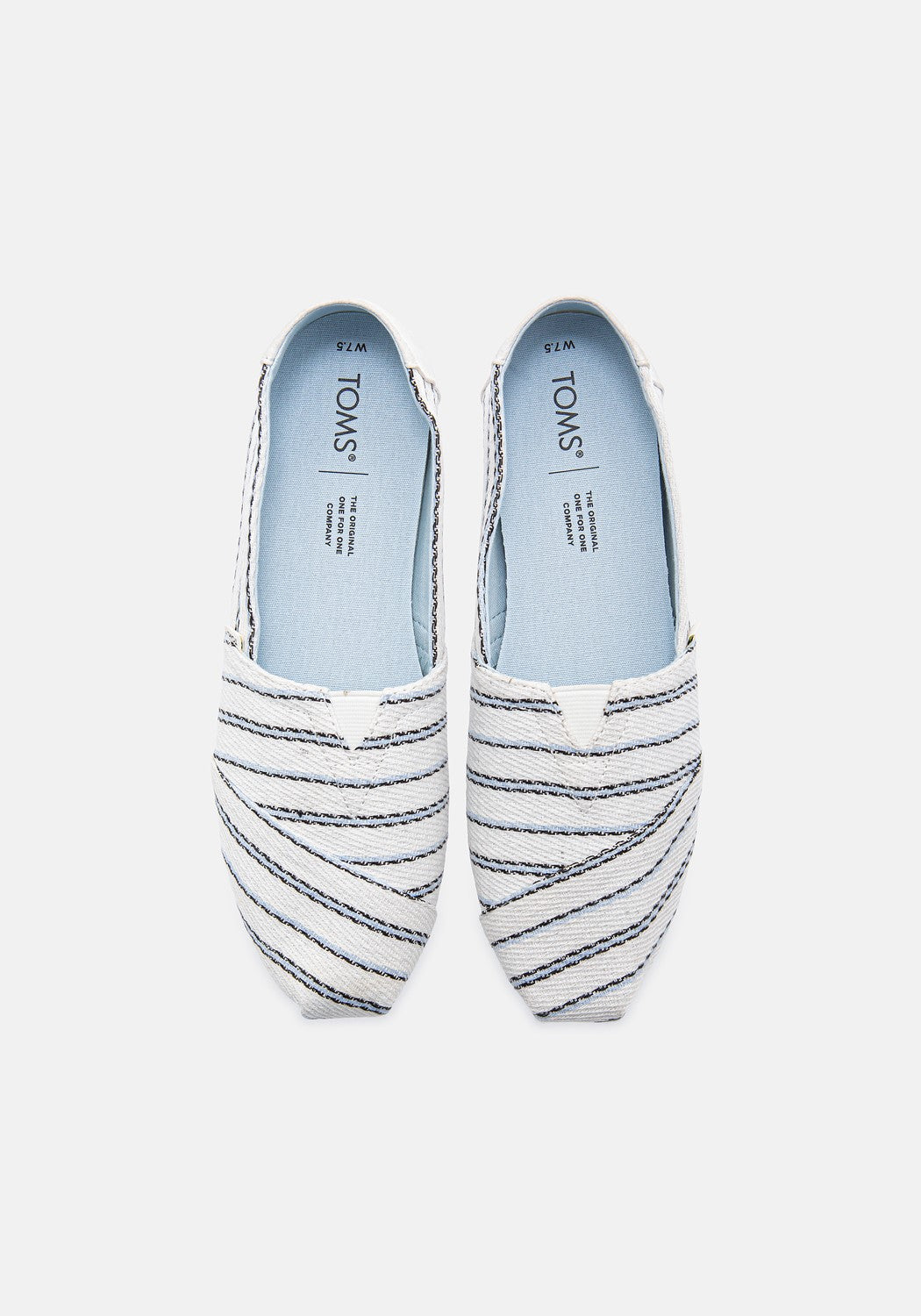10016221 WM Textured Stripe white | Bildmaterial bereitgestellt von SHOES.PLEASE.