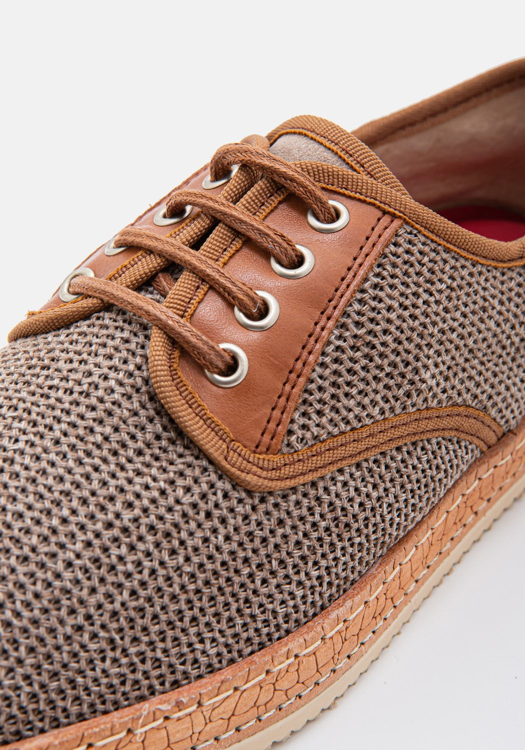 NOBRAND Schnürschuhe Bluish 2 beige taupe/cognac | Bildmaterial bereitgestellt von SHOES.PLEASE.