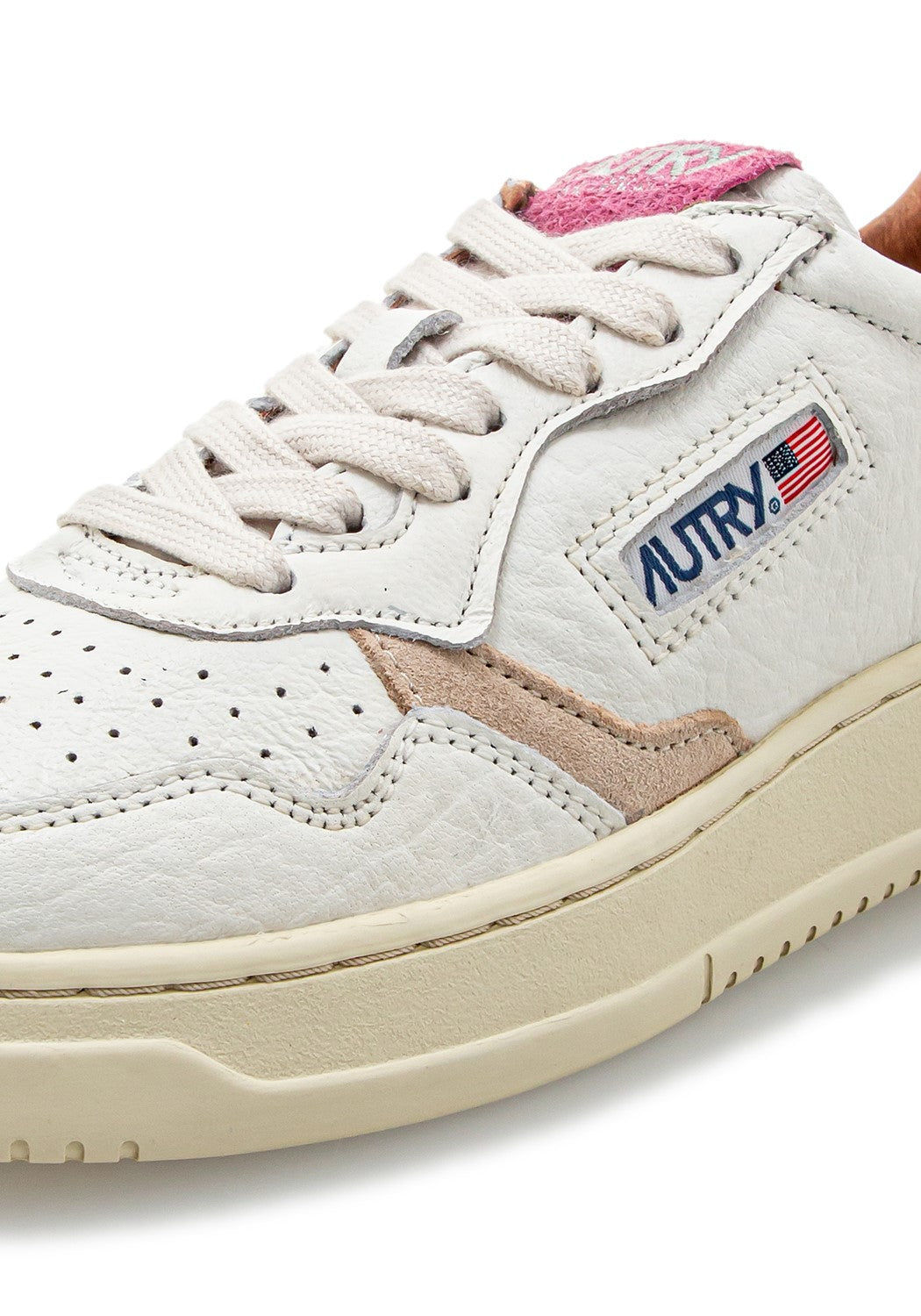 AUTRY 01 LOW WOM LEAT/ELEP wht/gry/buble | Bildmaterial bereitgestellt von SHOES.PLEASE.